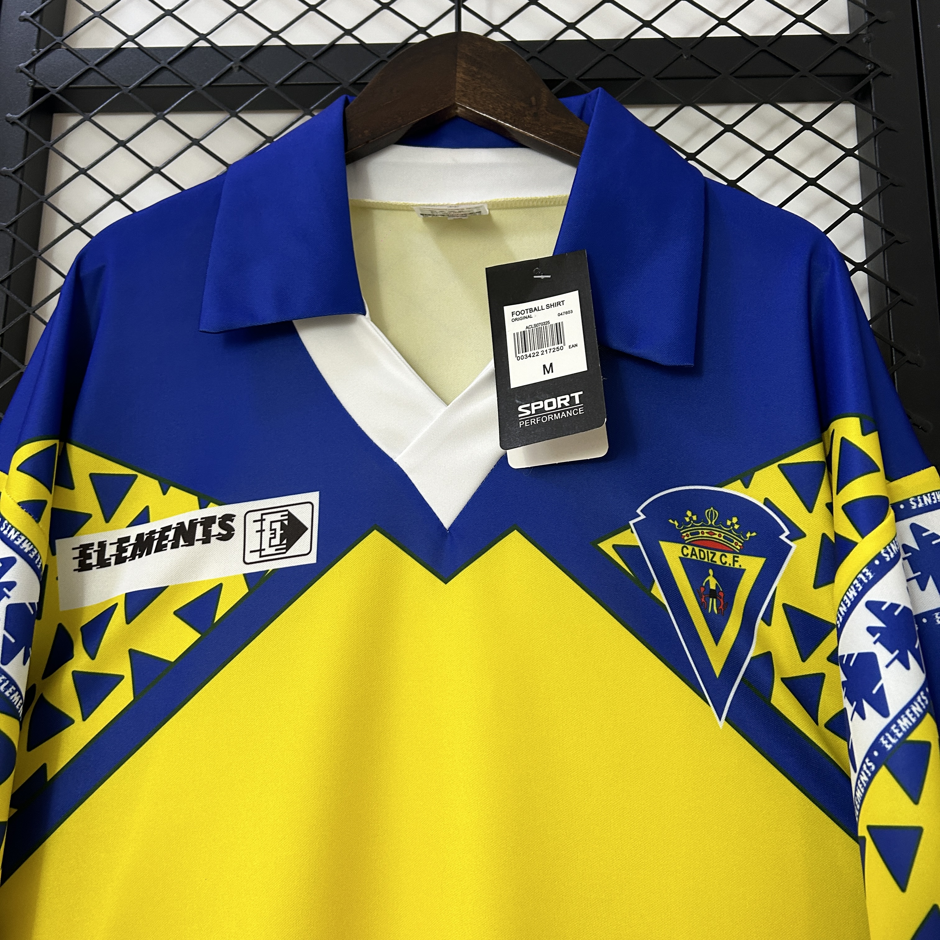 Retro Cádiz Cadiz 1991-92 Home Unsponsored Jersey - UnitedFutballJersey