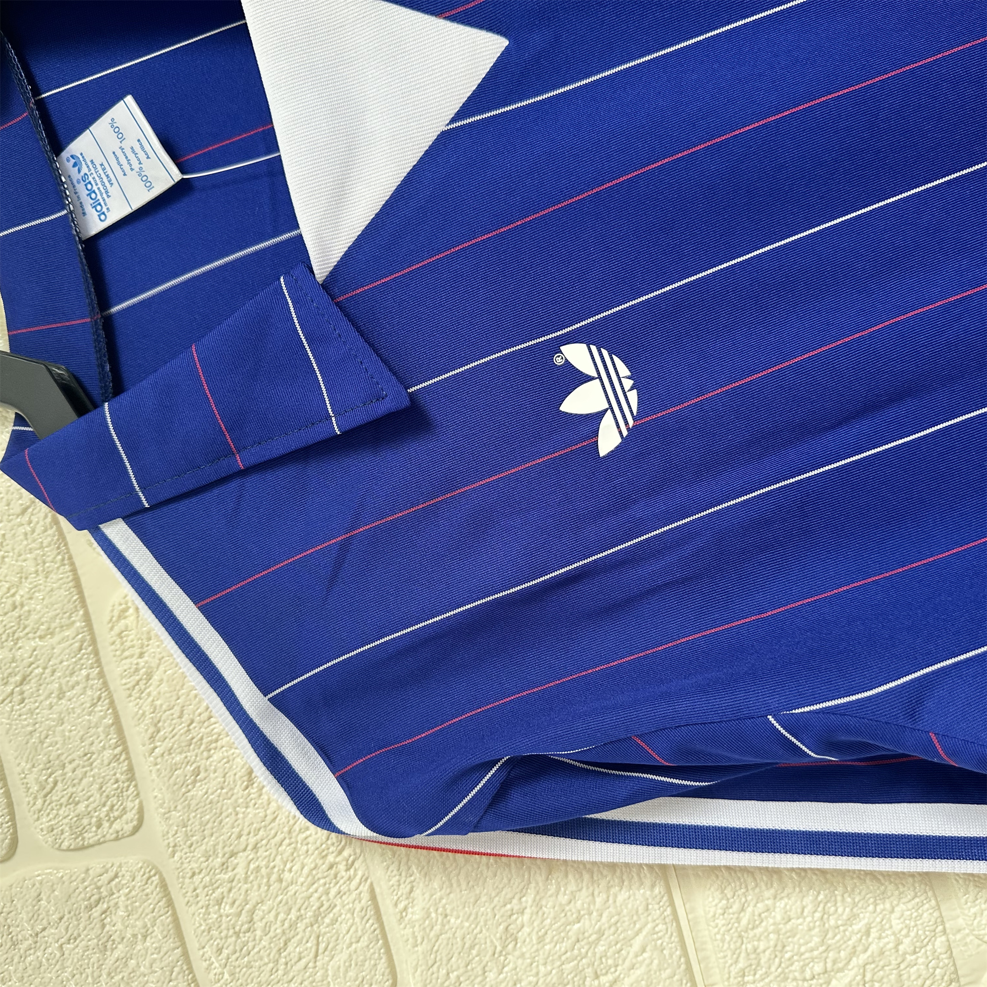 Retro France 1980-82 Home Long Sleeve Jersey - UnitedFutballJersey