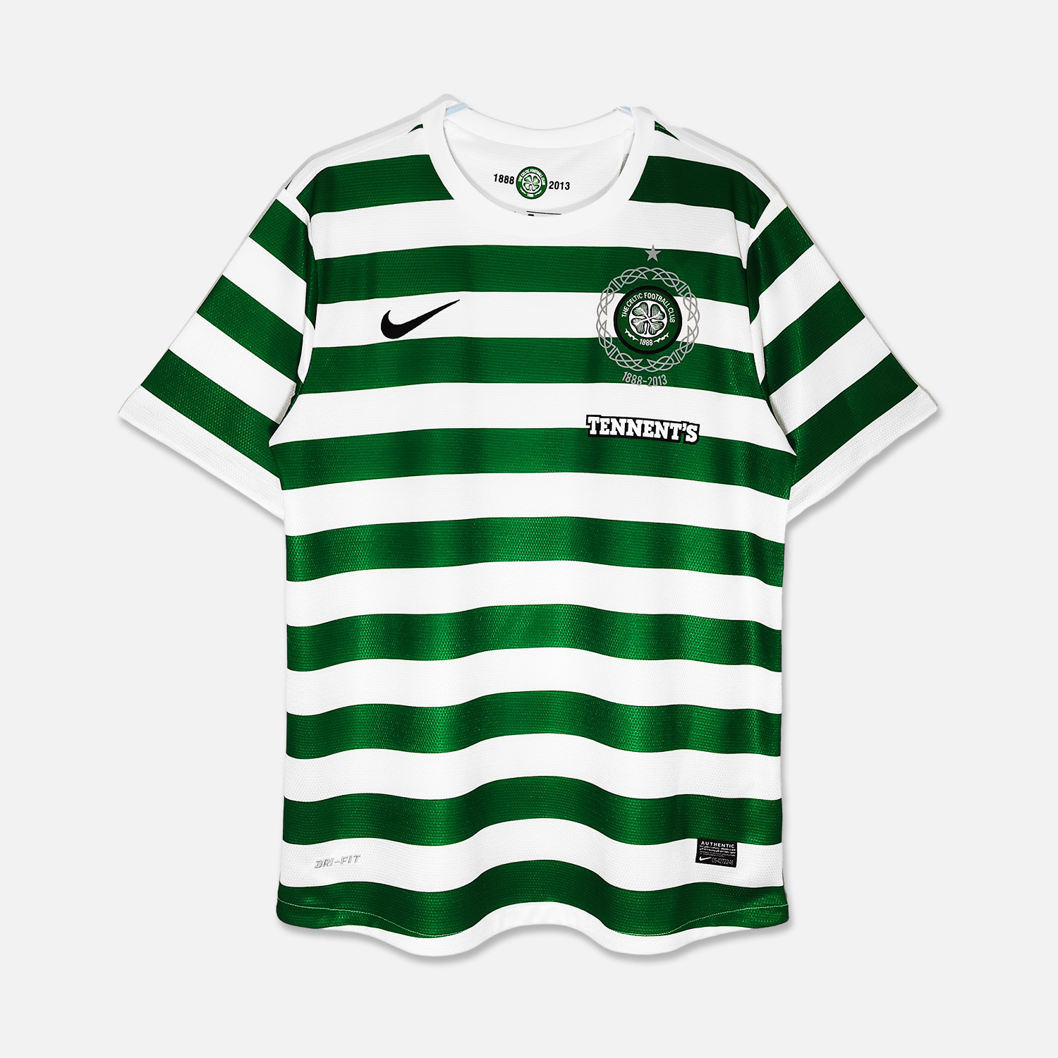 Retro Celtic 12-13 Home Stadium 125th Anniversary Jersey - UnitedFutballJersey
