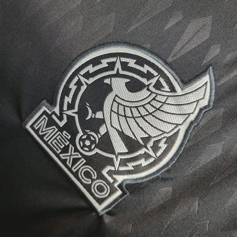 Mexico 2022 Black Goalkeeper Jersey - Fans Version - UnitedFutballJersey