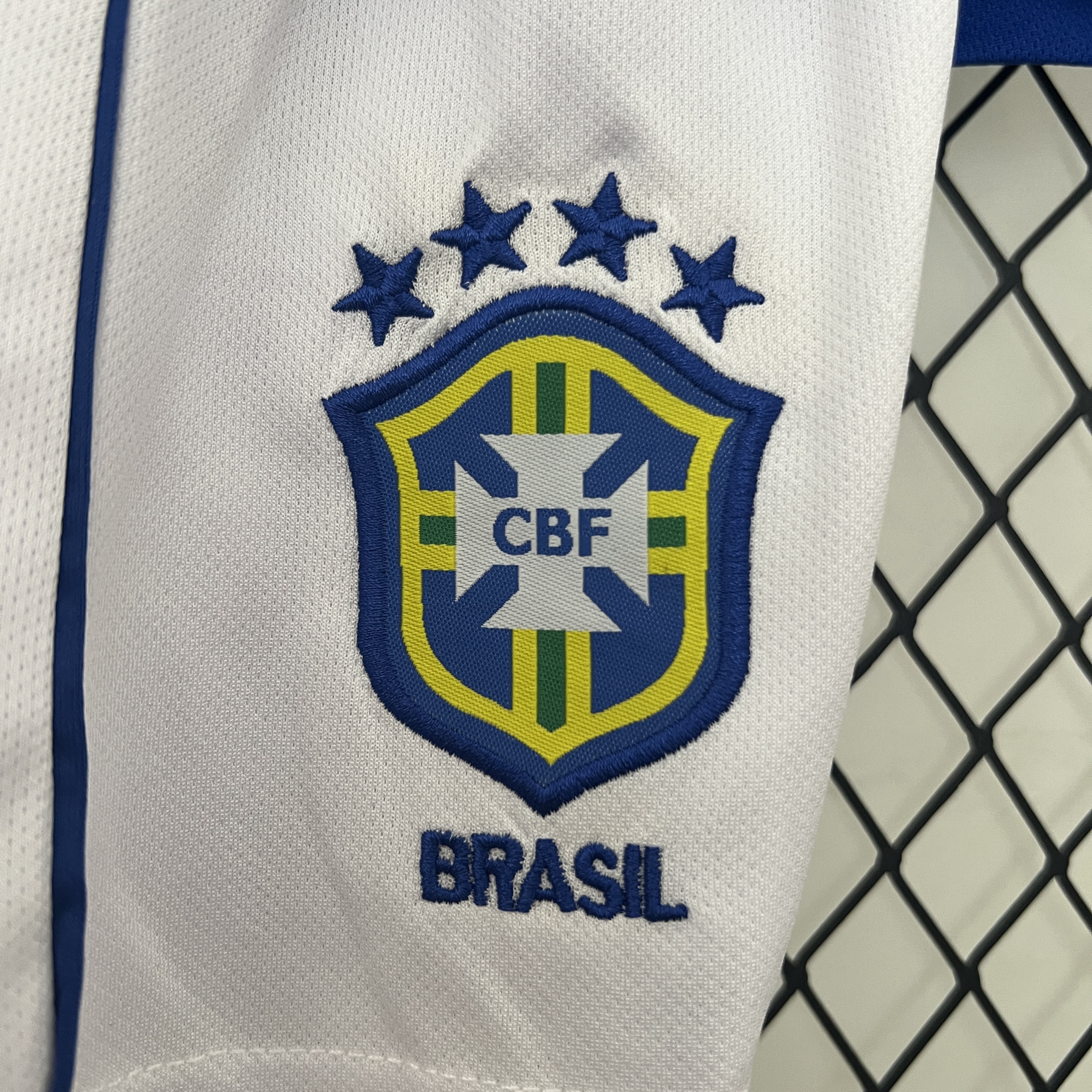 Retro Brazil 2002 Away Stadium Kids Kit - UnitedFutballJersey