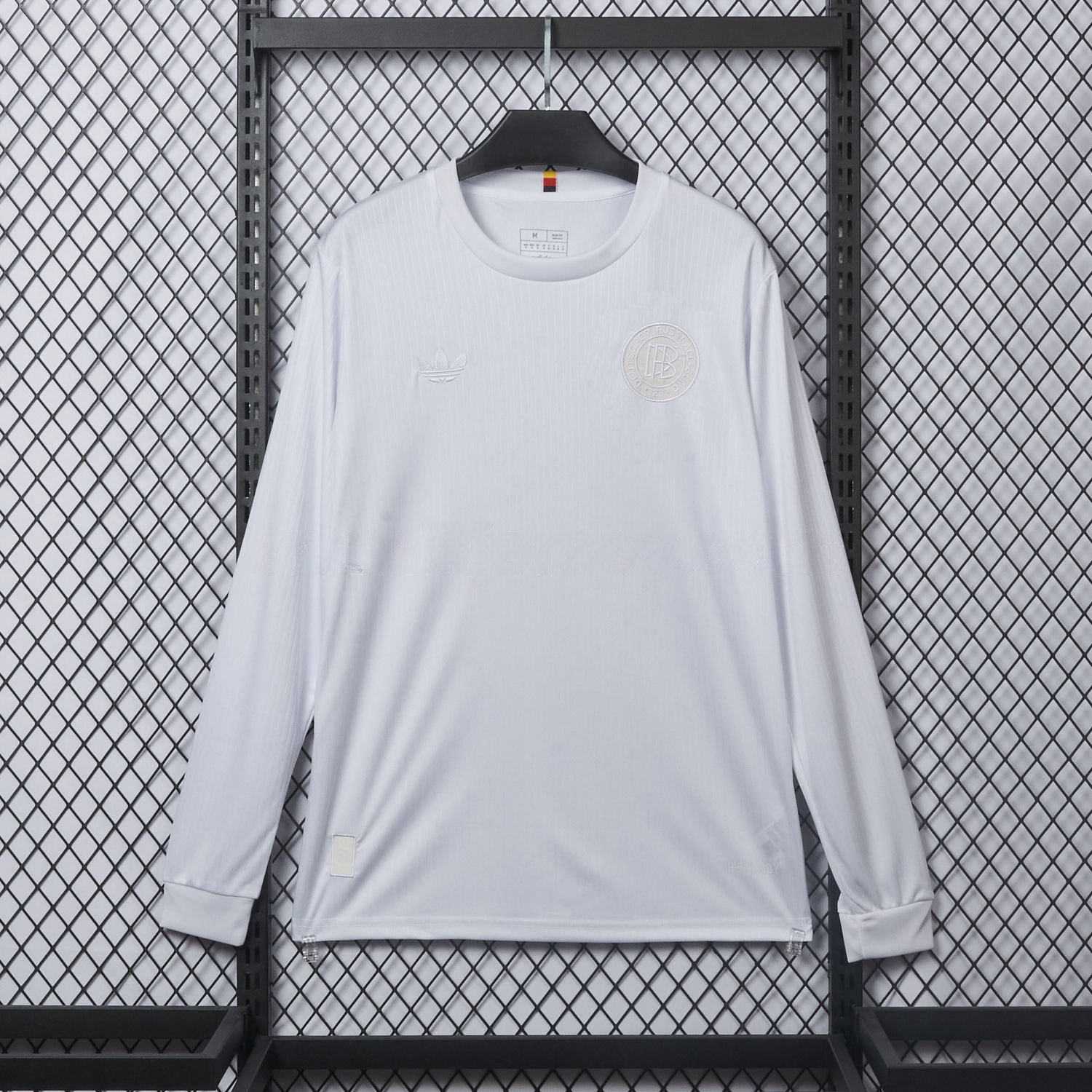 Germany 2025 125-Year Anniversary Pure White Long Sleeves Jersey - Fans Version - UnitedFutballJersey