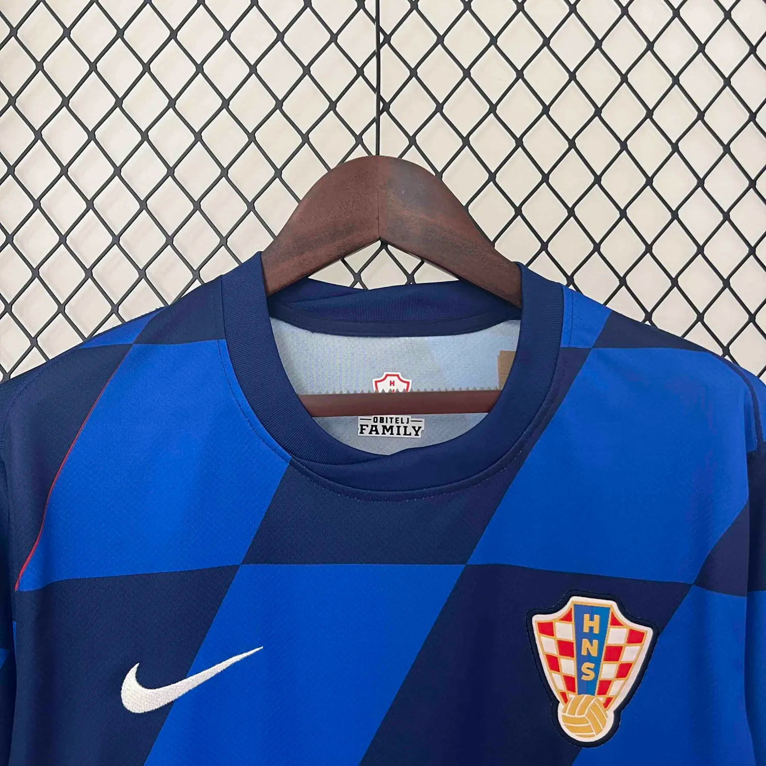 Croatia 2024 Away Stadium Jersey - Fans Version - UnitedFutballJersey