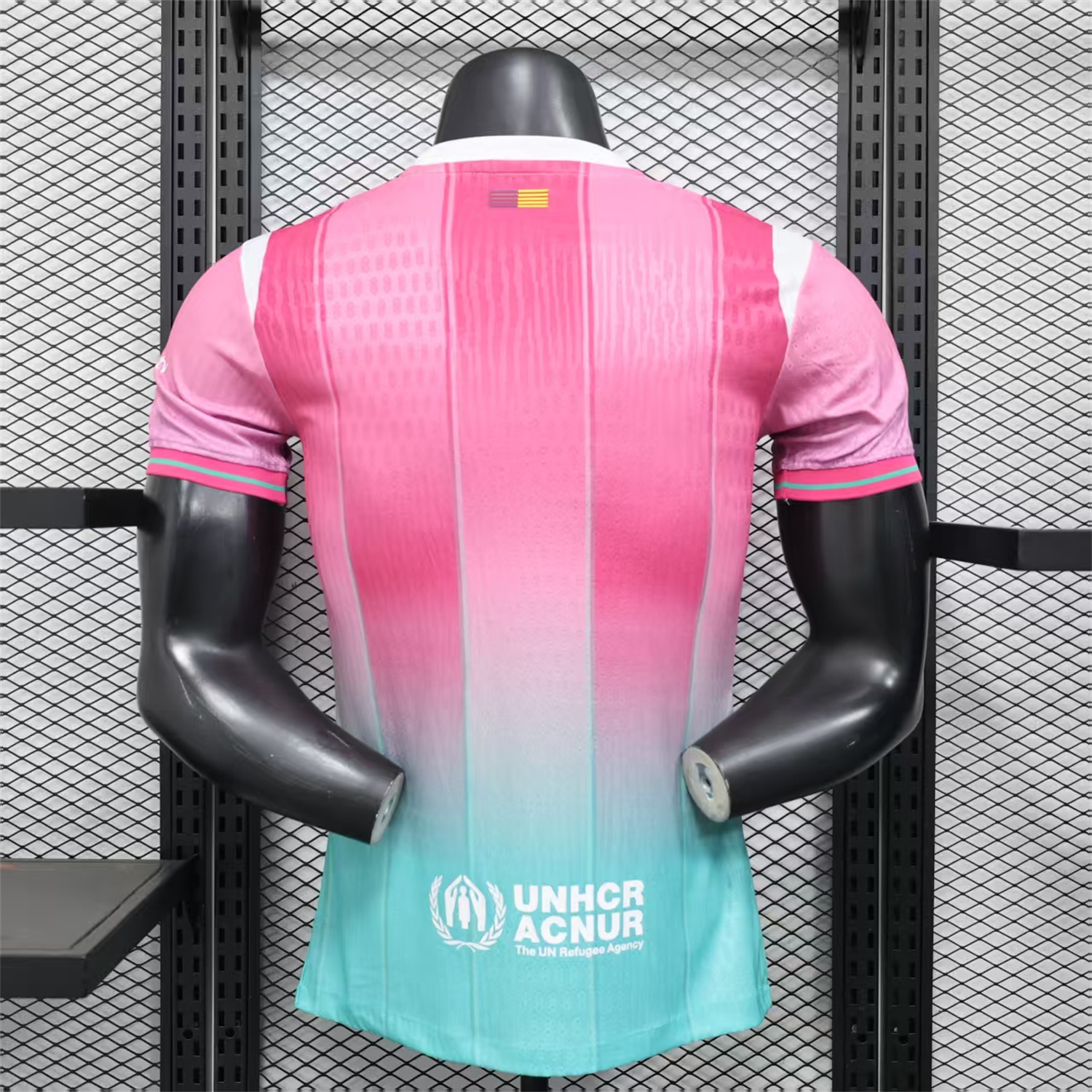 Barcelona 25-26 Pink And Cyan Special Jersey - Player Version - UnitedFutballJersey