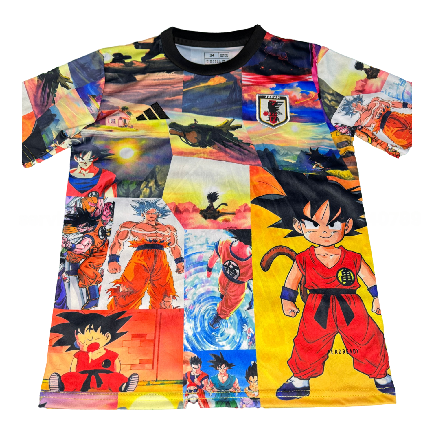 Japan 25-26 Dragon Ball Famous Scene Special Kids Kit - UnitedFutballJersey