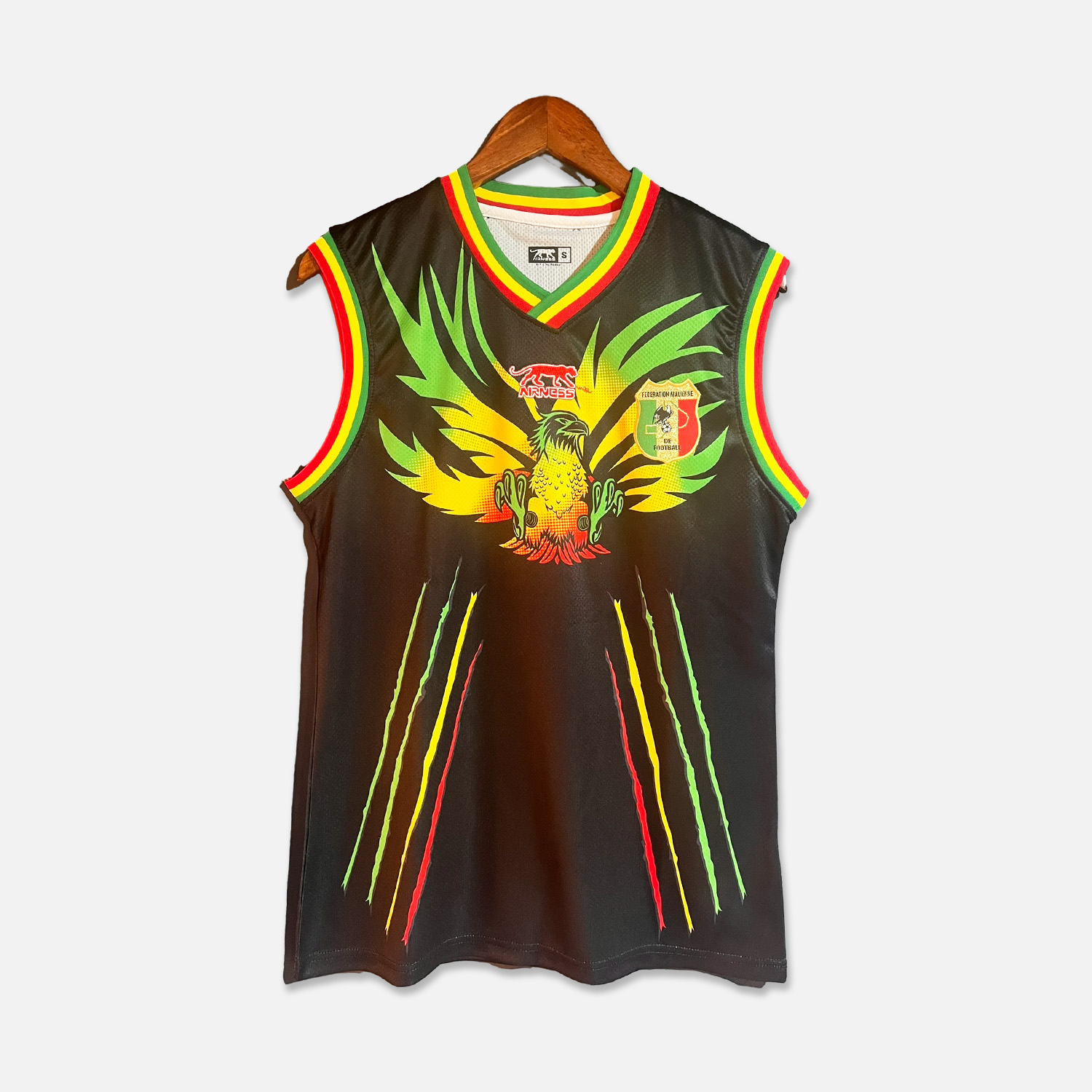 Mali 23-24 Training Vest - Green & Black - UnitedFutballJersey