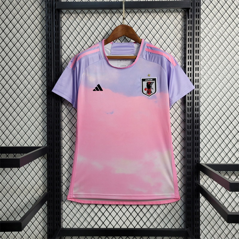 Japan 23-24 Away Pink Jersey - Women's Shirt - UnitedFutballJersey
