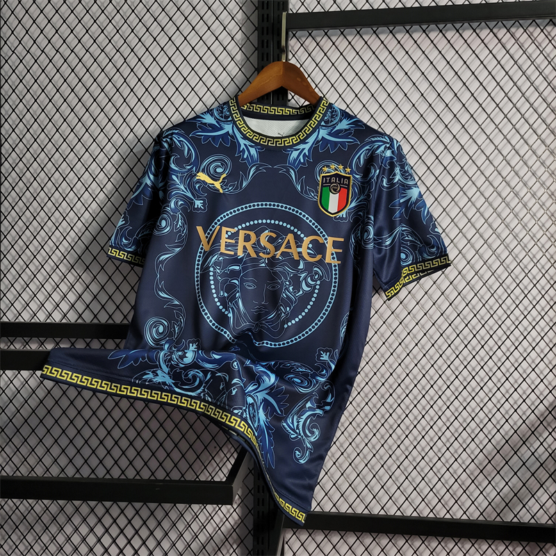 Italy X Versace Special Edition Jersey - Fans Version - UnitedFutballJersey