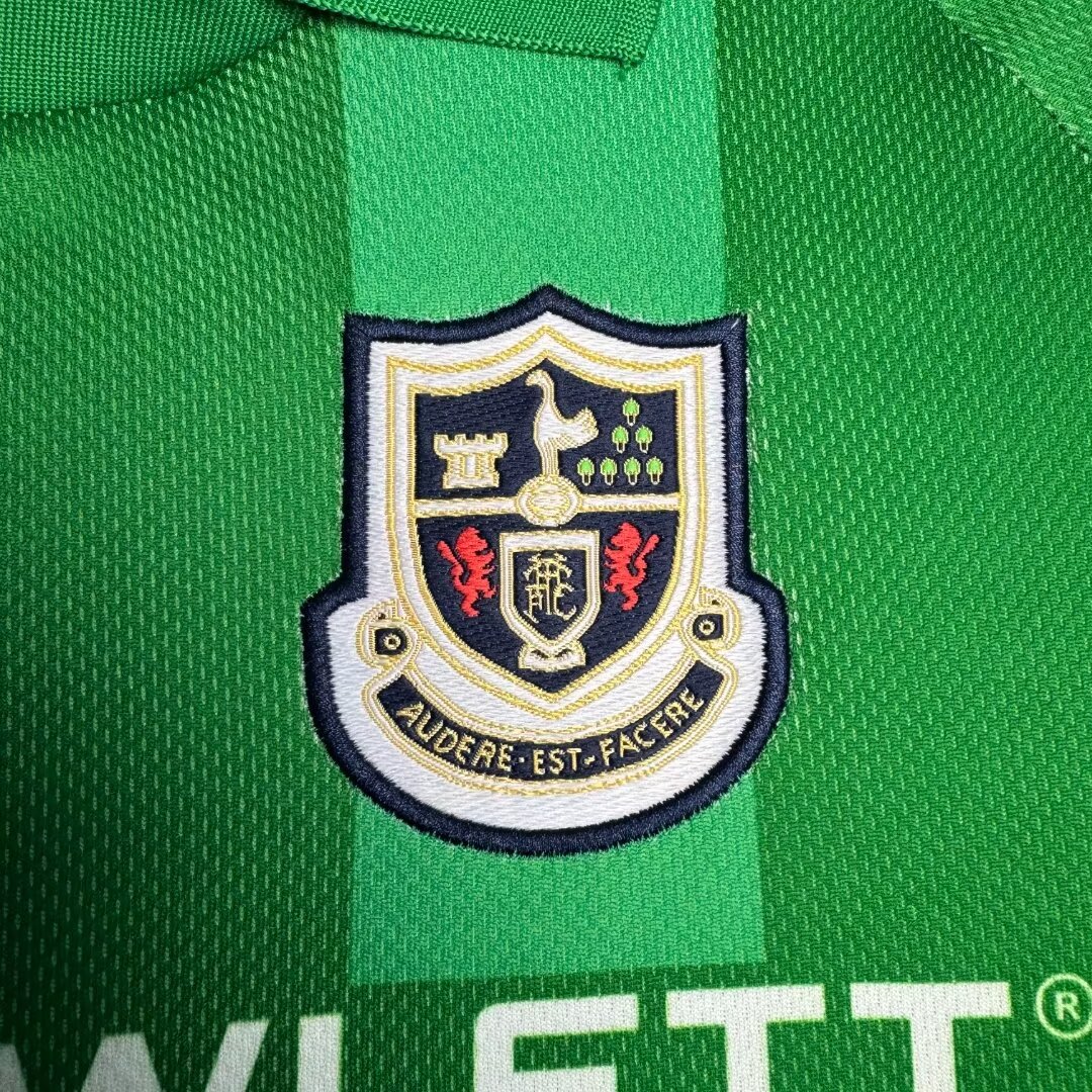 Retro Tottenham Hotspur 1997-99 Green Goalkeeper Long Sleeve Jersey - UnitedFutballJersey