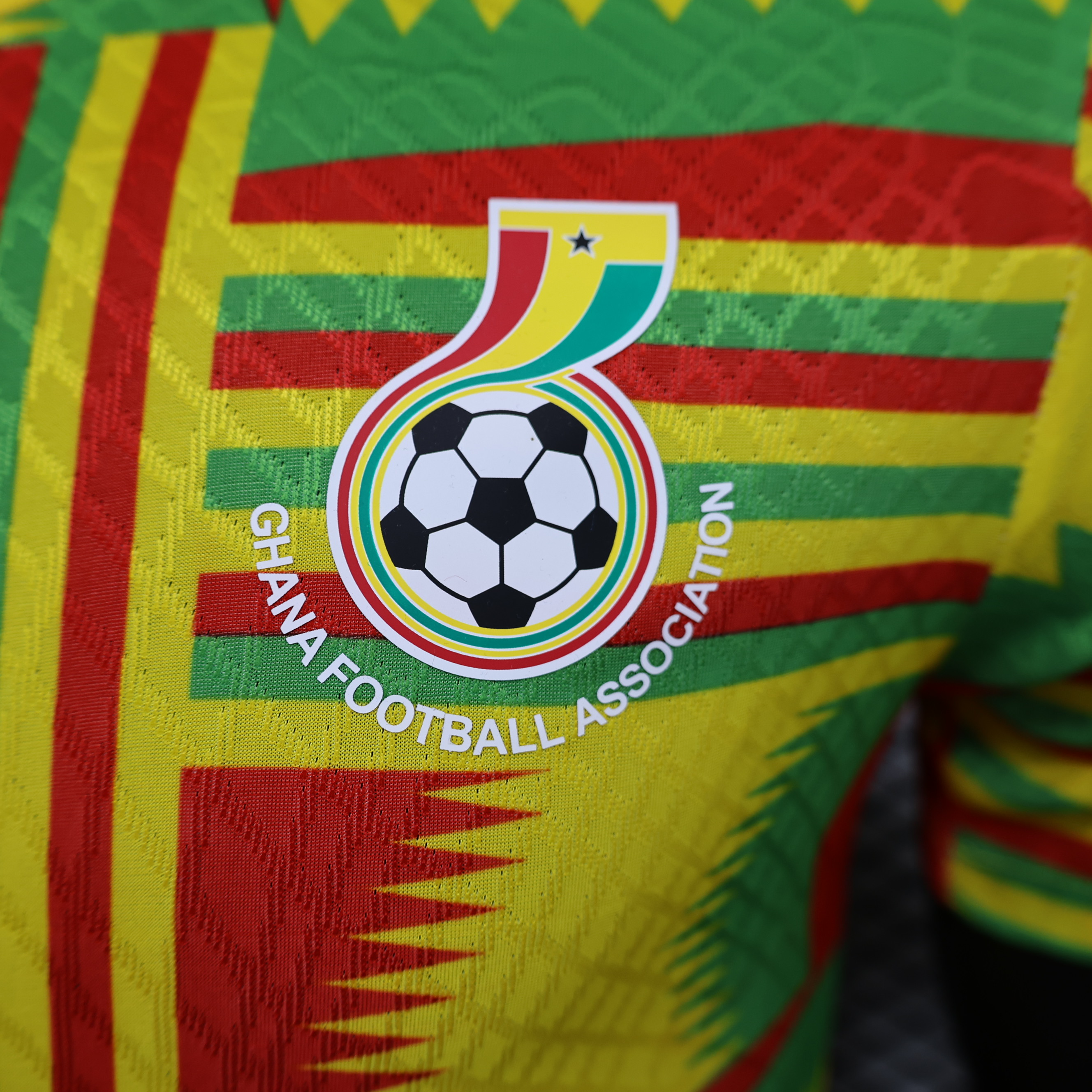 Ghana 23-24 Yellow Jersey - Player Version - UnitedFutballJersey