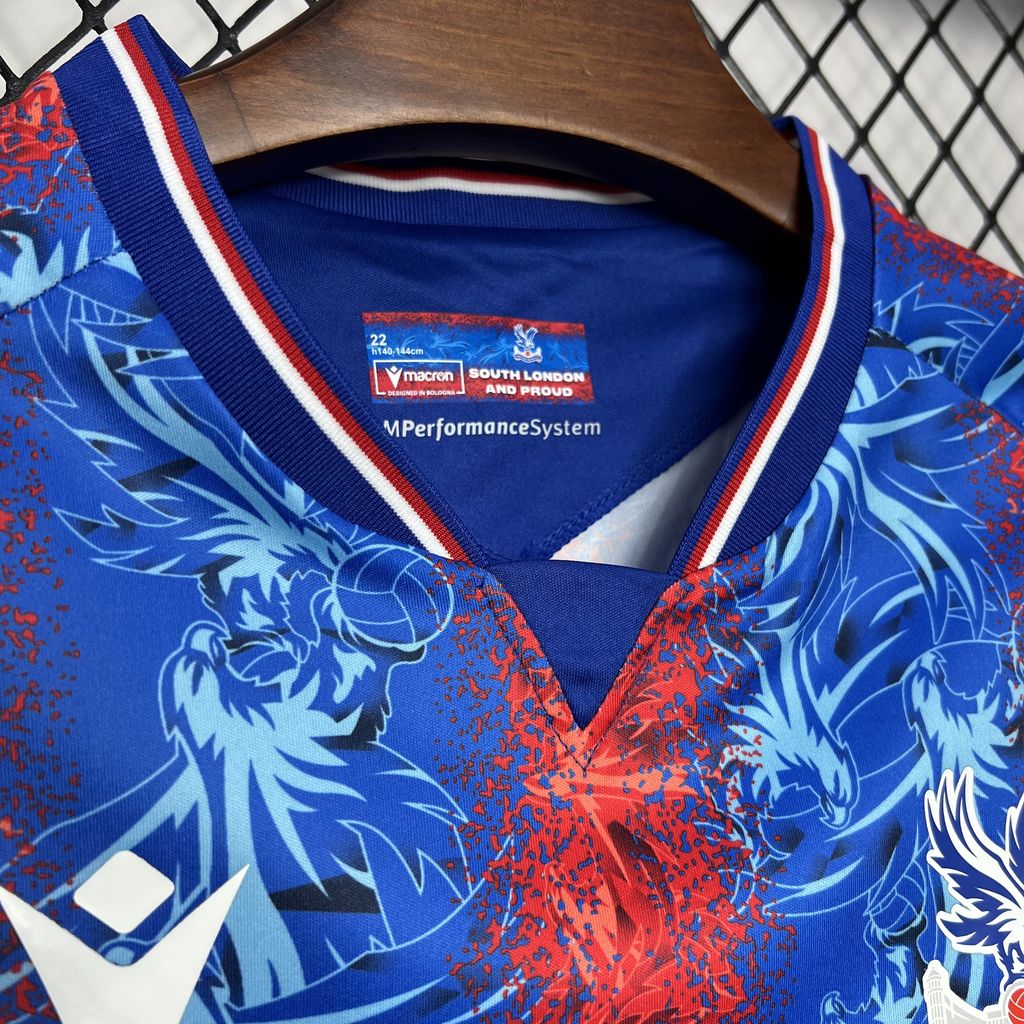 Crystal Palace 24-25 Home Stadium Kids Kit - UnitedFutballJersey