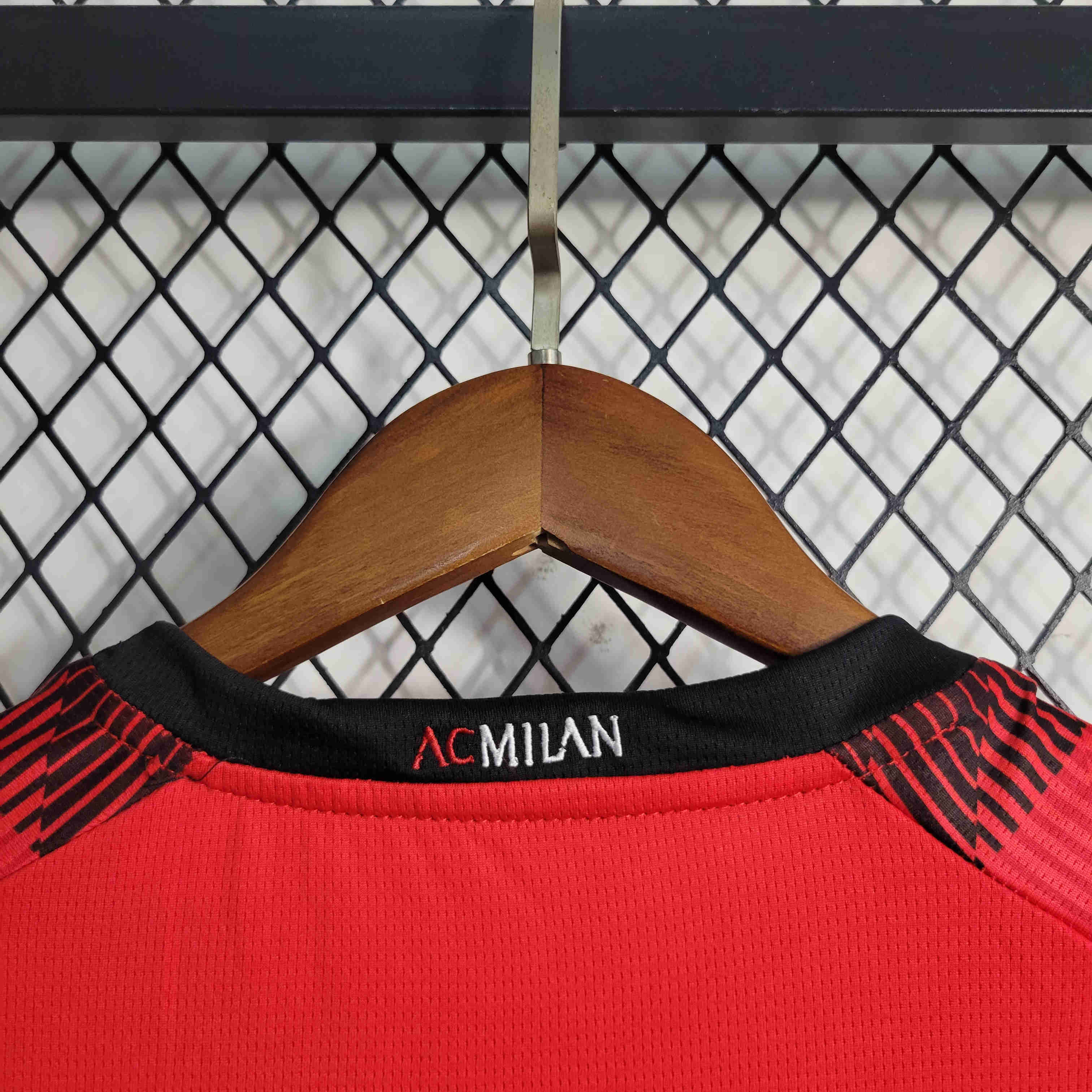 AC Milan 23-24 Home Kids Kit - UnitedFutballJersey