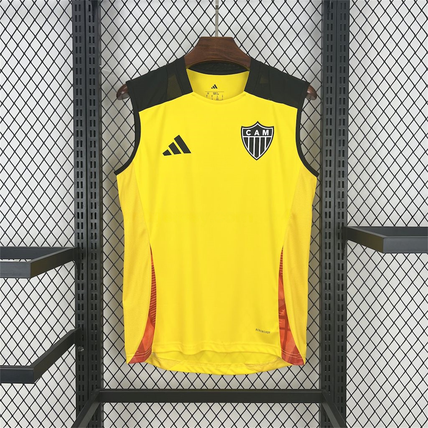 Atletico Mineiro 25-26 Yellow Pre-Match Training Vest - UnitedFutballJersey