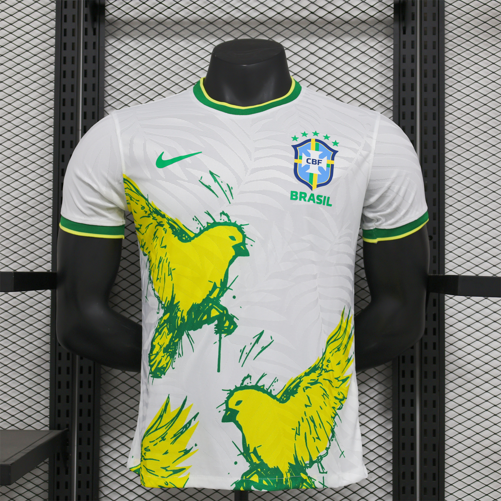 Brazil 2024 White Dove Special Edition Jersey - Player Version - UnitedFutballJersey