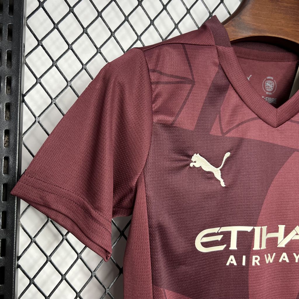 Manchester City 24-25 Third Kids Kit - UnitedFutballJersey