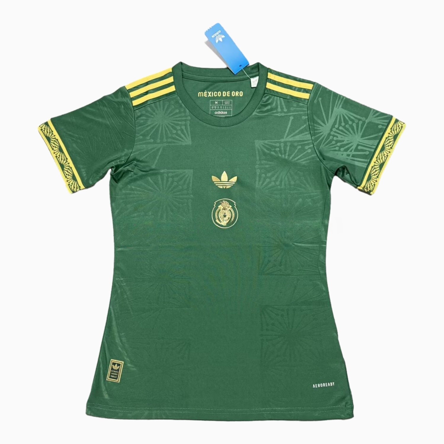Women's Mexico 2025 Gold Cup Green Special Edition Jersey - UnitedFutballJersey
