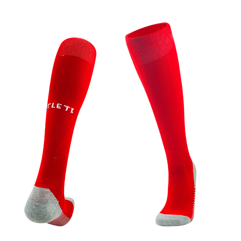 Atletico Madrid 23-24 Home Socks - Red - UnitedFutballJersey