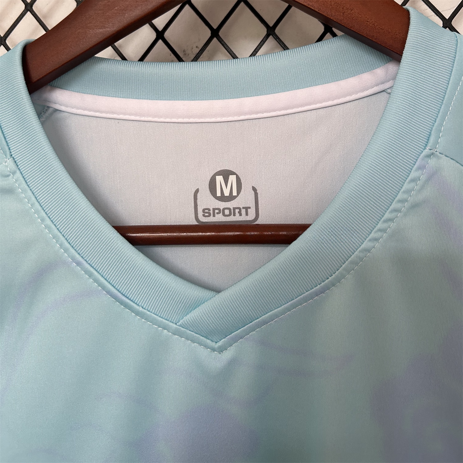 Tunisia 25-26 Blue Gradient Auspicious Cloud Pattern Special Jersey - Fans Version - UnitedFutballJersey