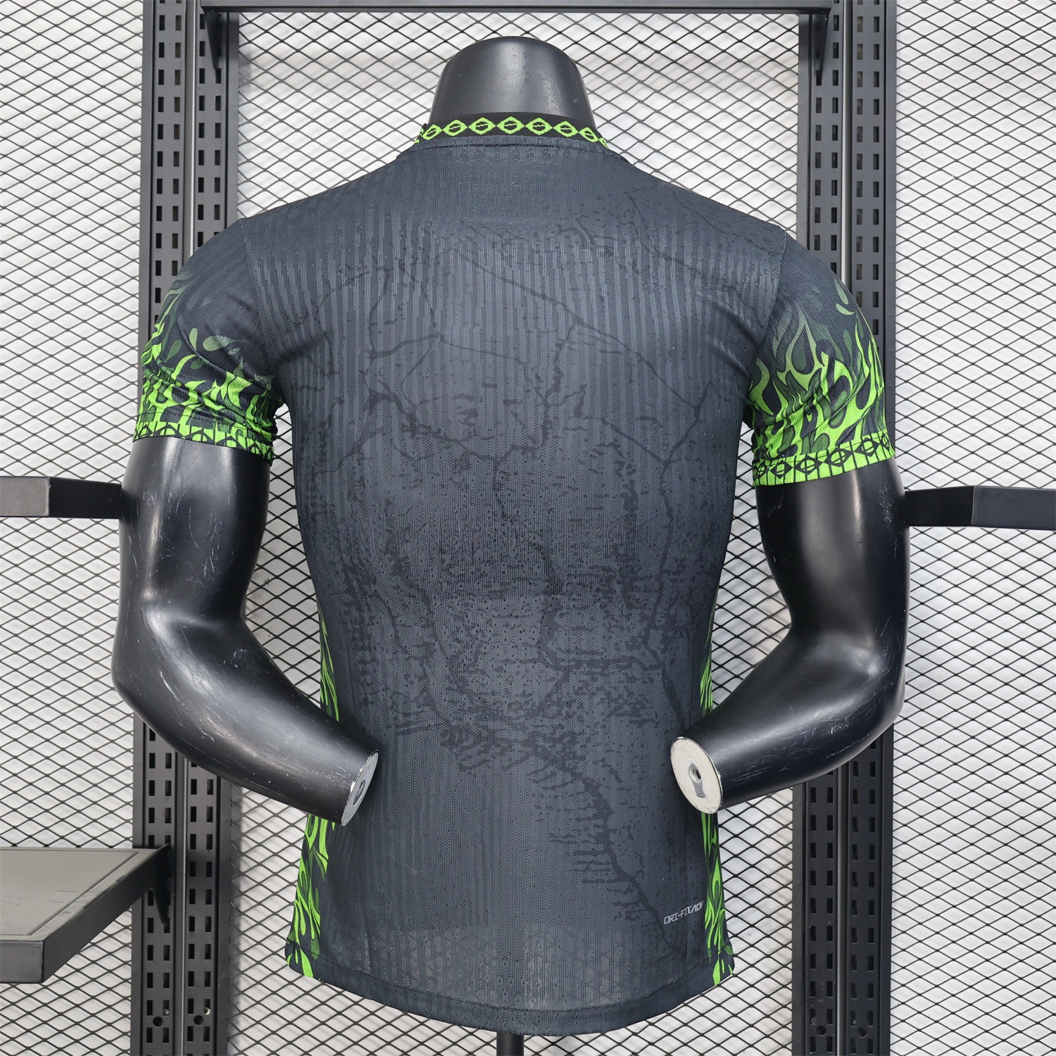 Brazil 2025 Green Fire Black Special Edition Jersey - Player Version - UnitedFutballJersey