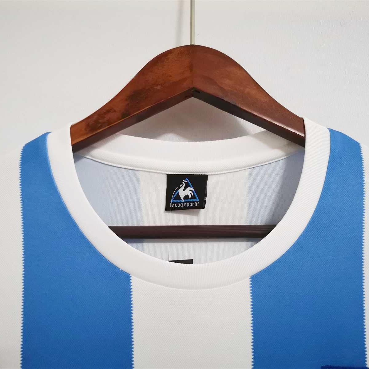 Retro Argentina 1986 Home Stadium Long Sleeve Jersey - UnitedFutballJersey