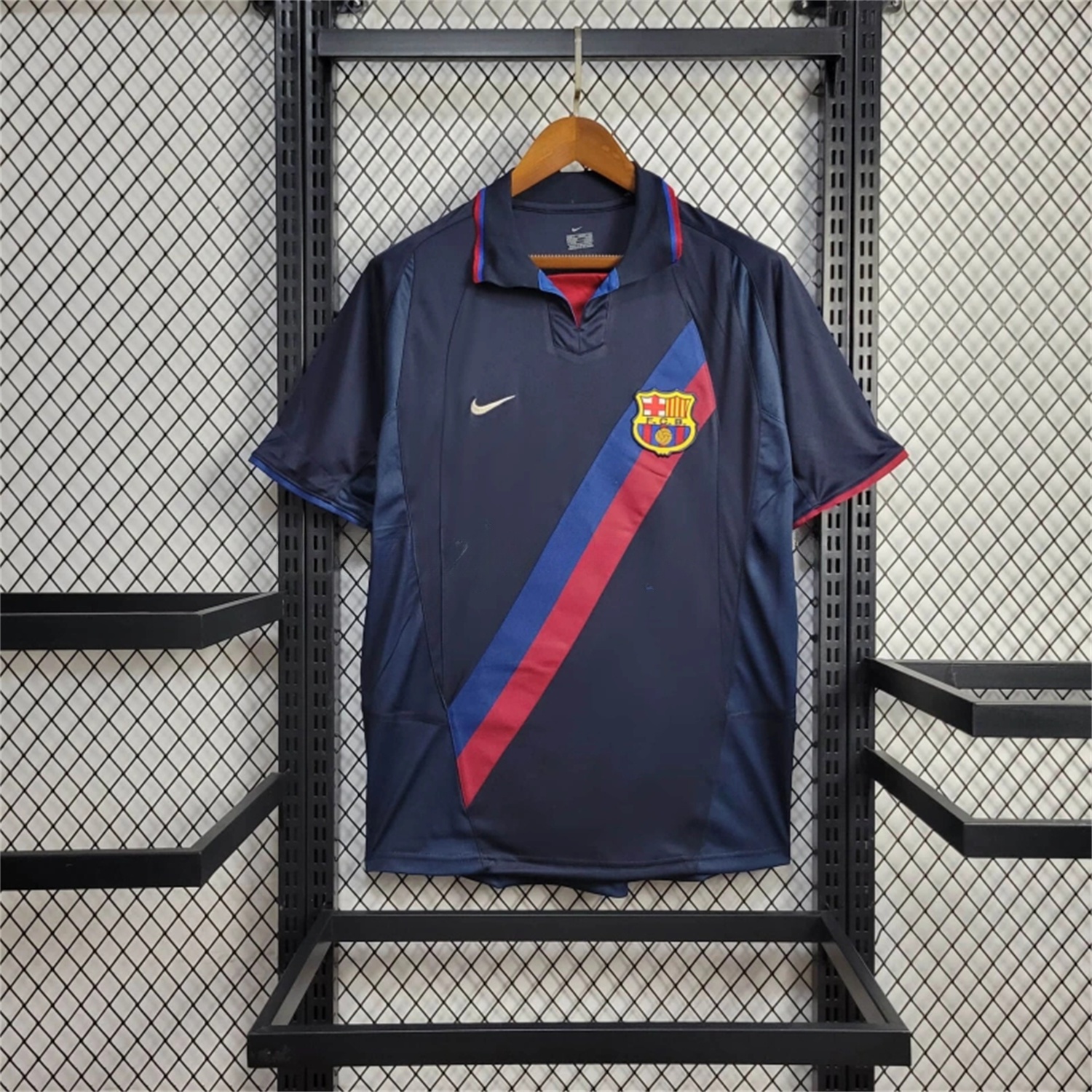 Retro Barcelona 02-03 Away Jersey - UnitedFutballJersey