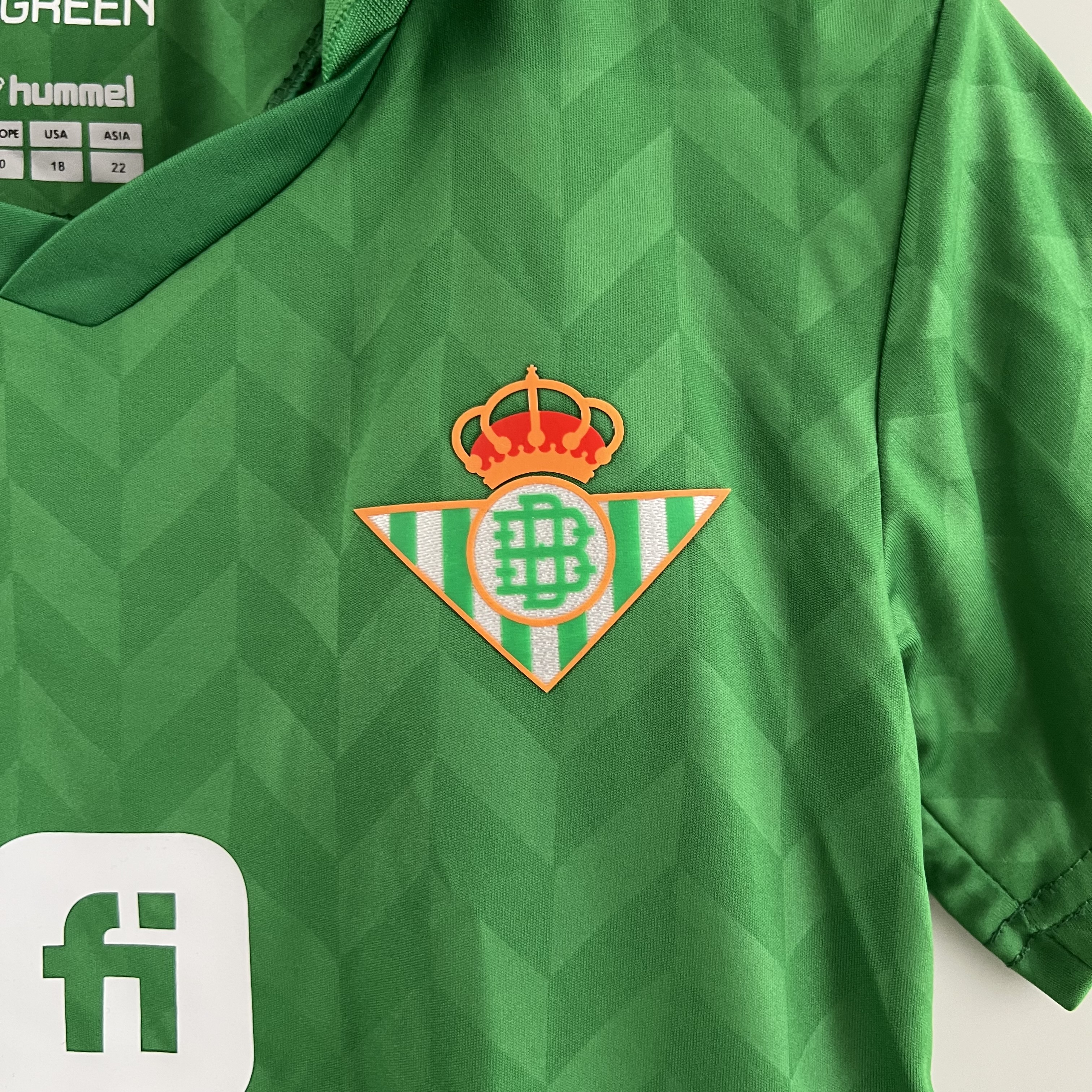 Real Betis 23-24 Away Stadium Kids Kit - UnitedFutballJersey