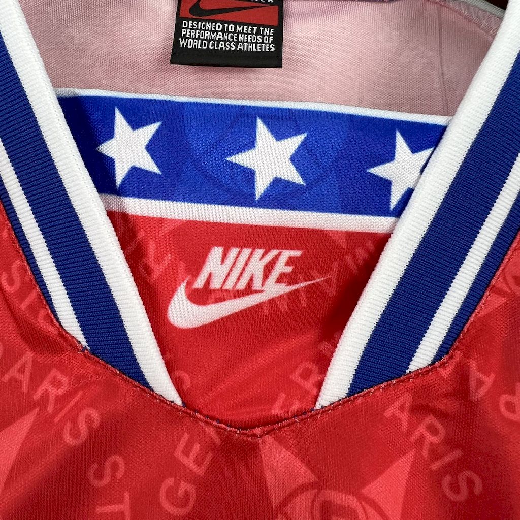 Retro Paris Saint-Germain PSG 1994-95 Away Unsponsored Jersey - UnitedFutballJersey