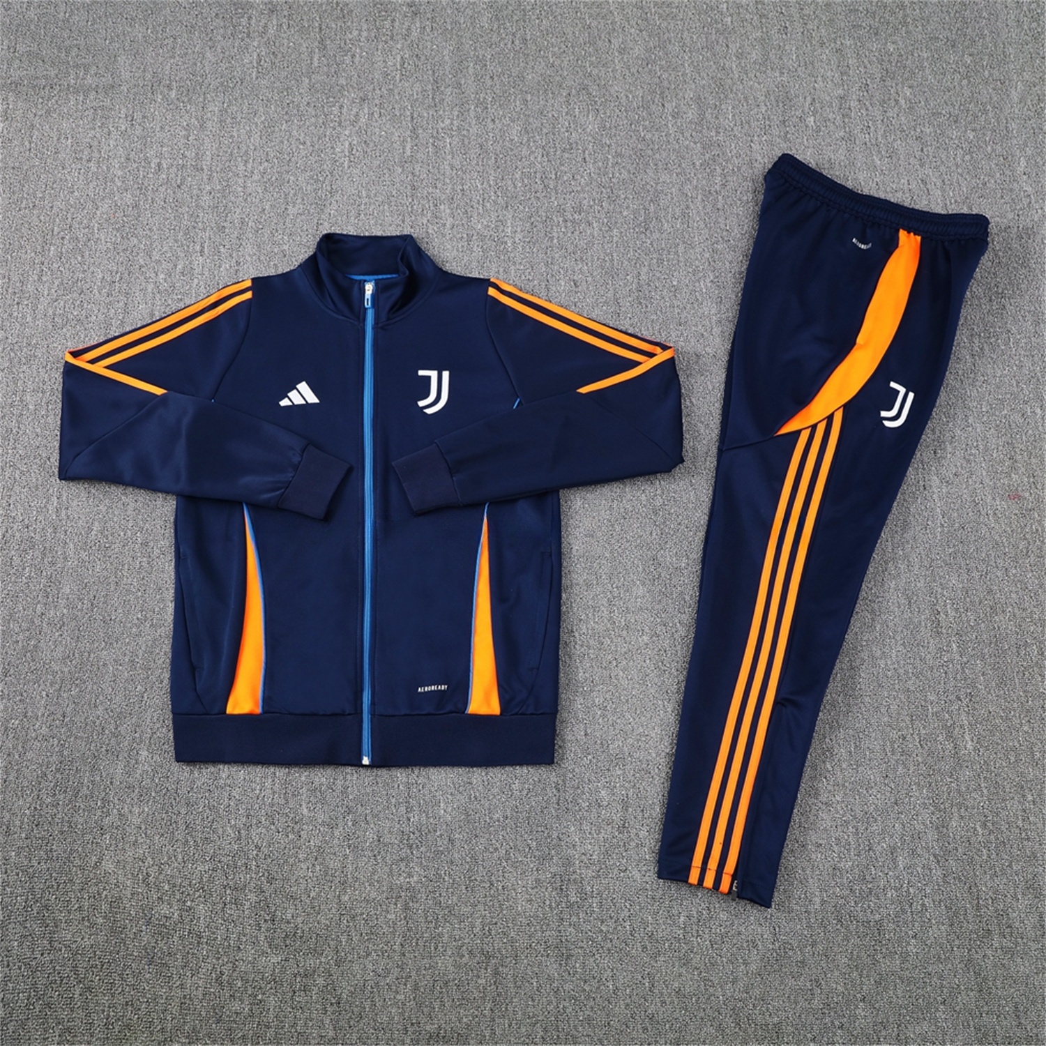 Juventus 24-25 Jacket Training Tracksuit - Royal Bule Jackets & Pants - UnitedFutballJersey