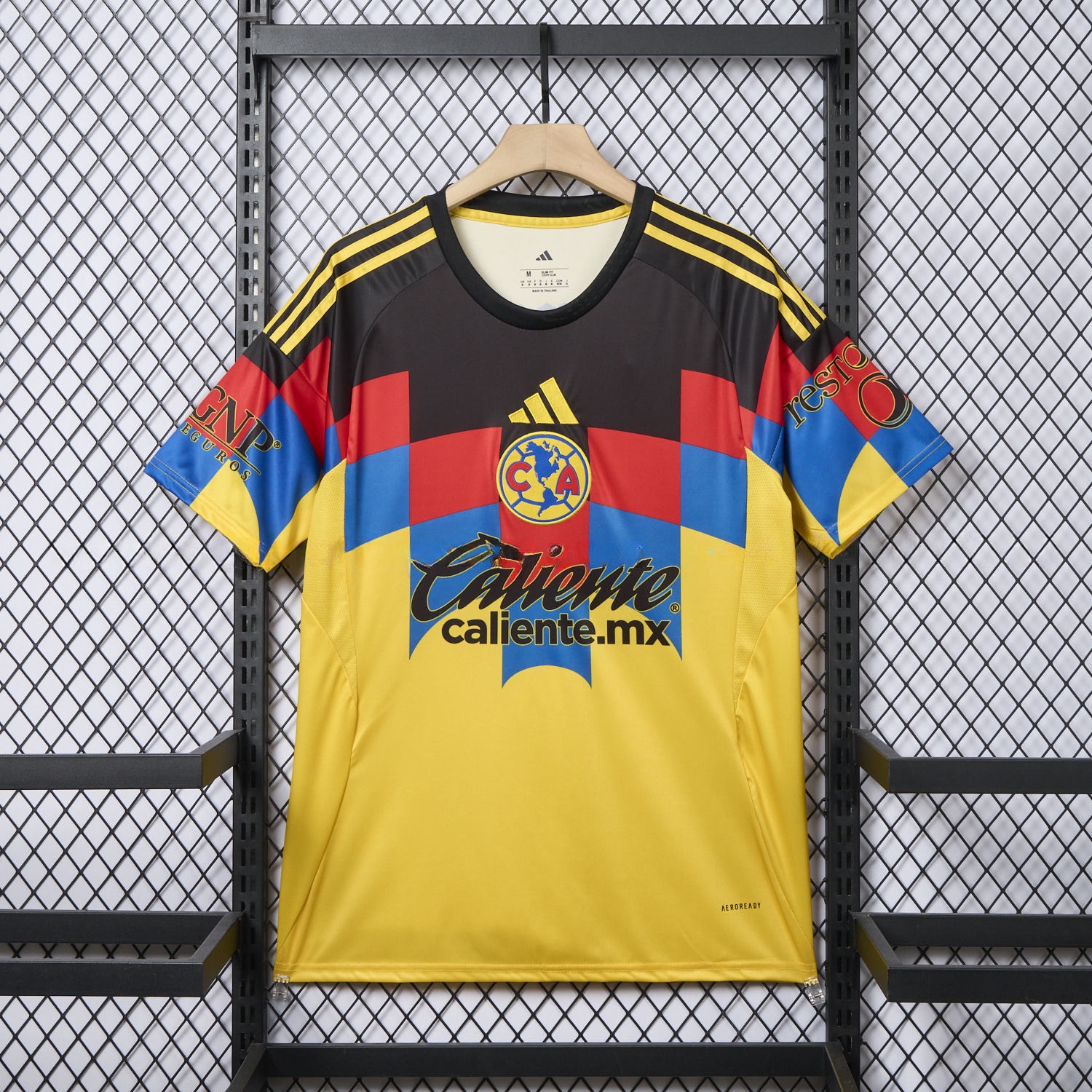 Club América 25-26 Home Yellow Jersey - Fans Version - UnitedFutballJersey