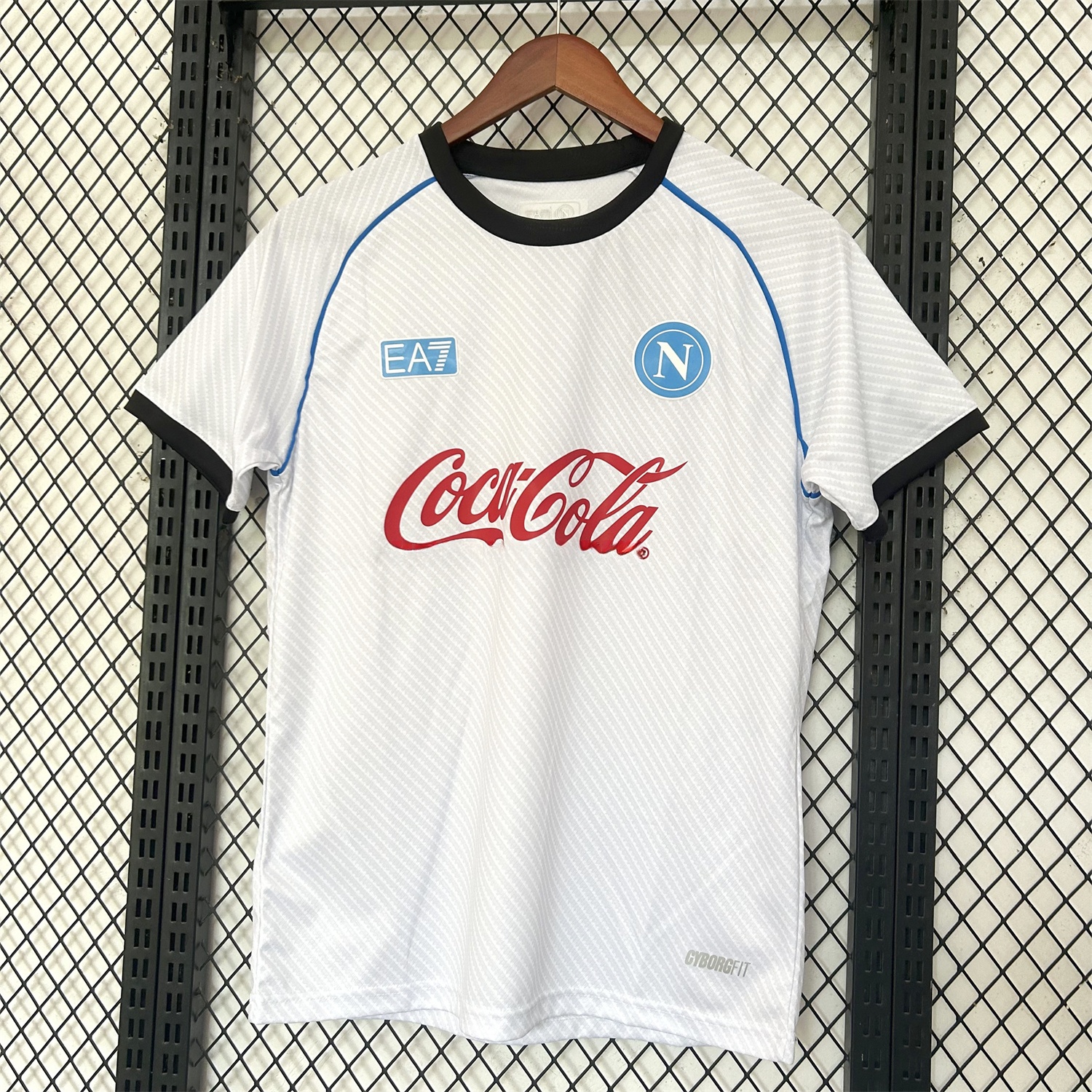 Napoli 25-26 White Pre-Match Training Jersey - Fans Version - UnitedFutballJersey