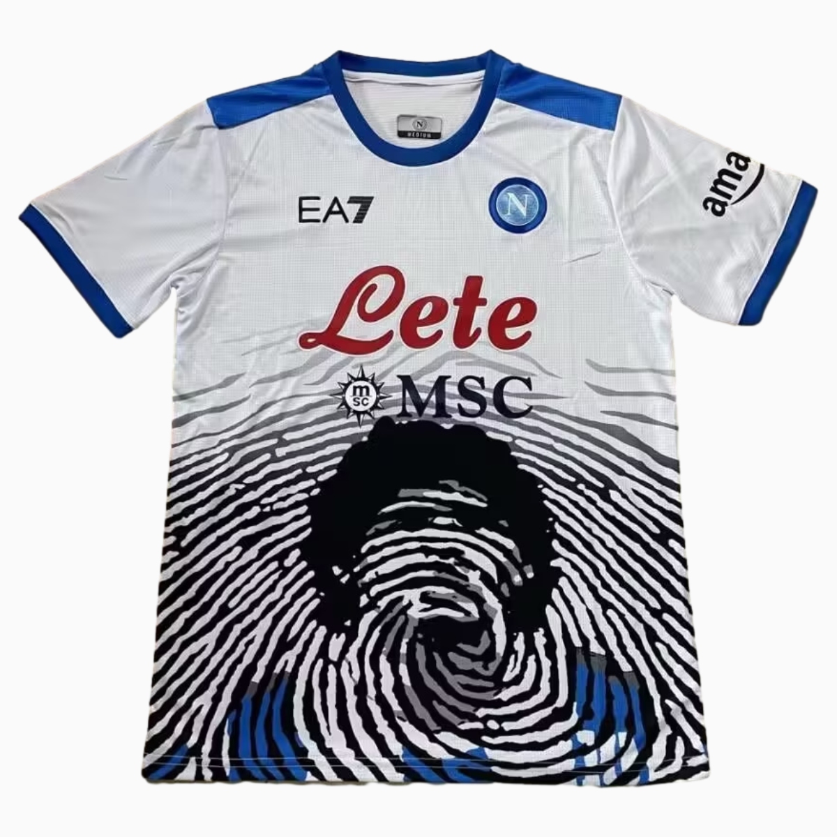 Retro Napoli 2021-22 Maradona Special Edition Jersey - White - UnitedFutballJersey