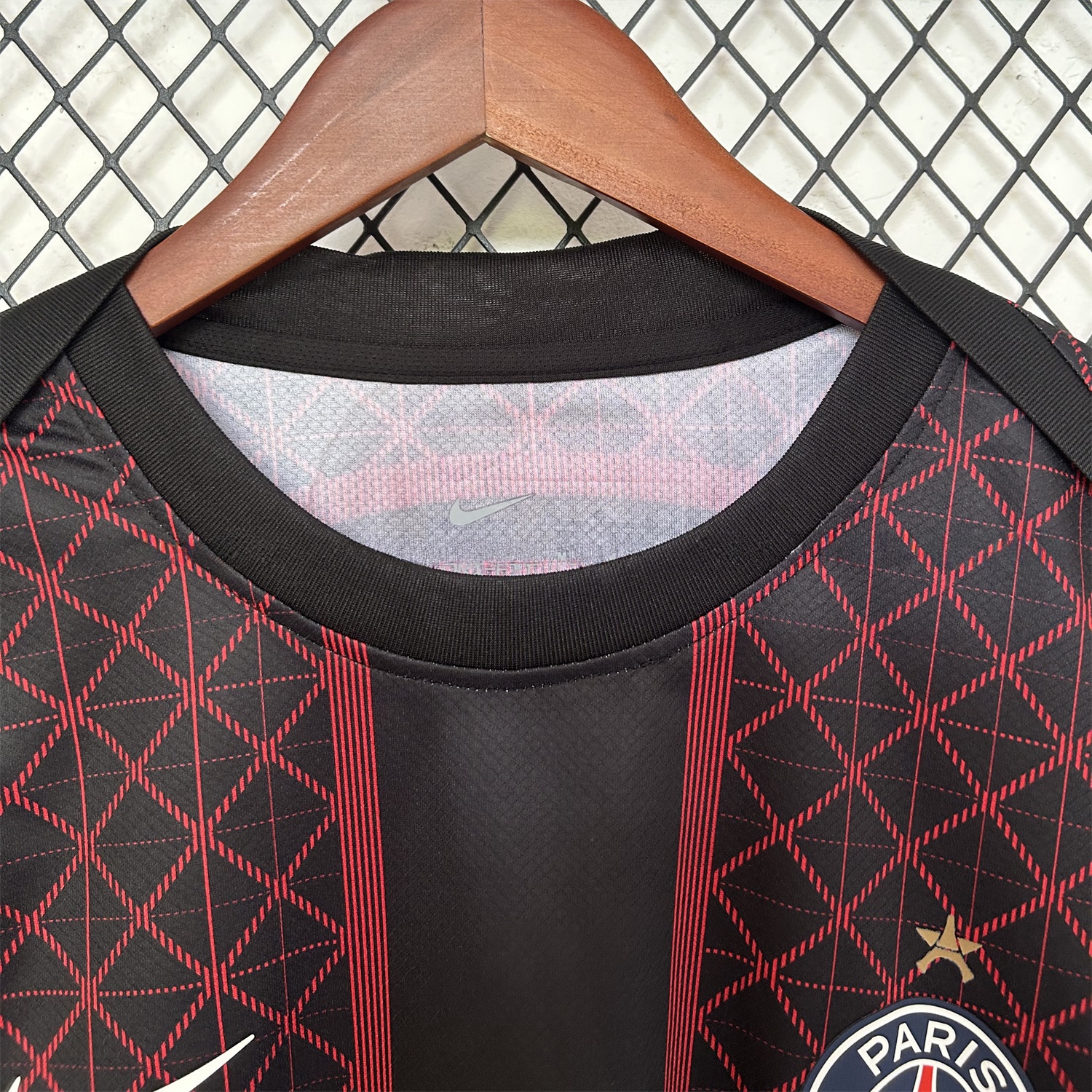 Paris Saint-Germain PSG 25-26 Red Pre-Match Training Jersey - Fans Version - UnitedFutballJersey