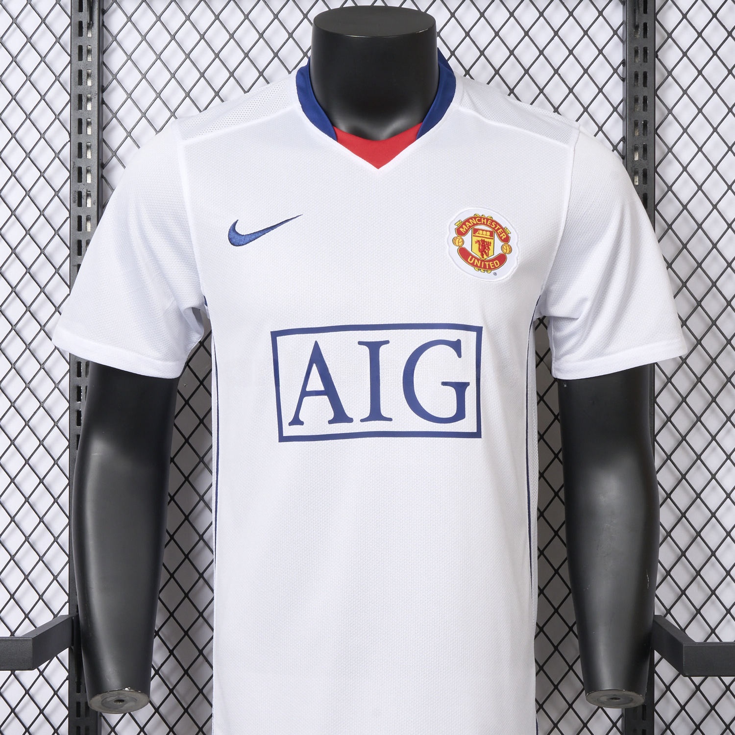 Retro Manchester United 2008-09 Away Jersey - Player Version - UnitedFutballJersey