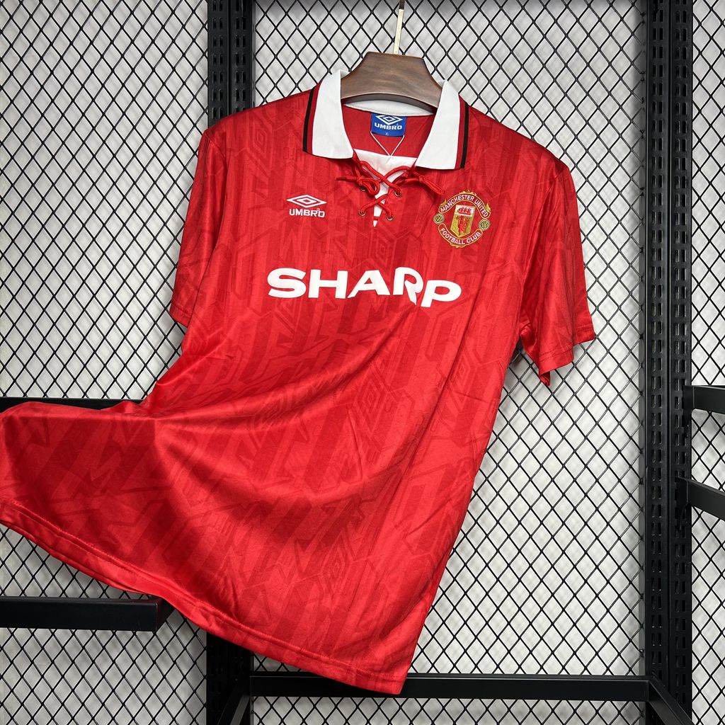Retro Manchester United 92-94 Home Jersey - UnitedFutballJersey