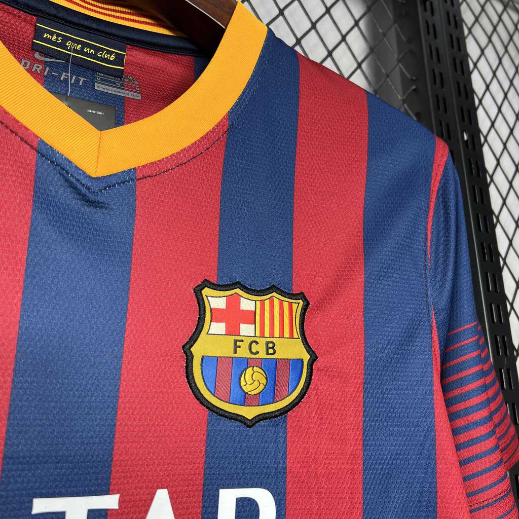 Retro Barcelona 13-14 Home Stadium Jersey - UnitedFutballJersey