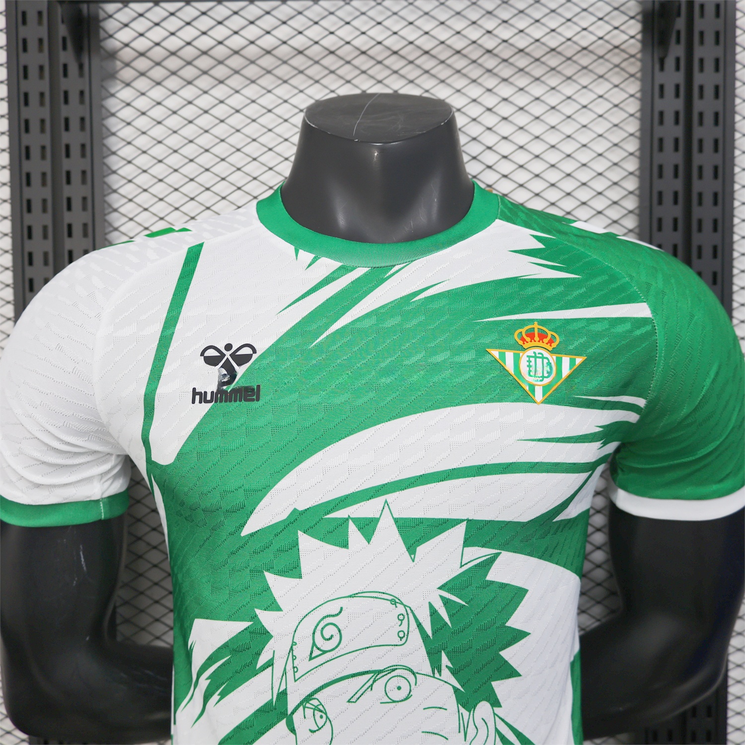Real Betis 25-26 NARUTO Special Edition Jersey - Player Version - UnitedFutballJersey