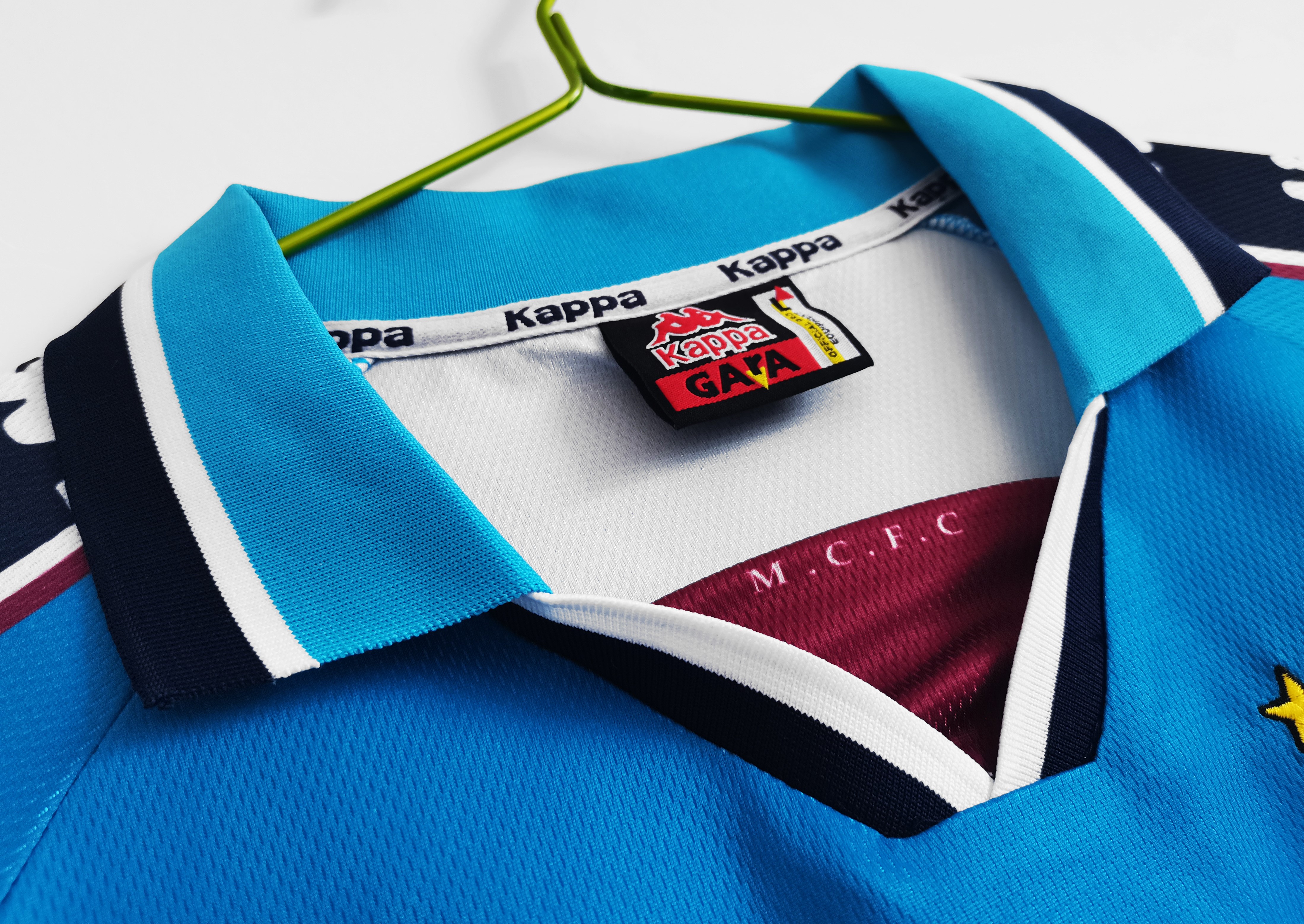 Retro Manchester City 1997-98 Home Stadium Jersey - UnitedFutballJersey