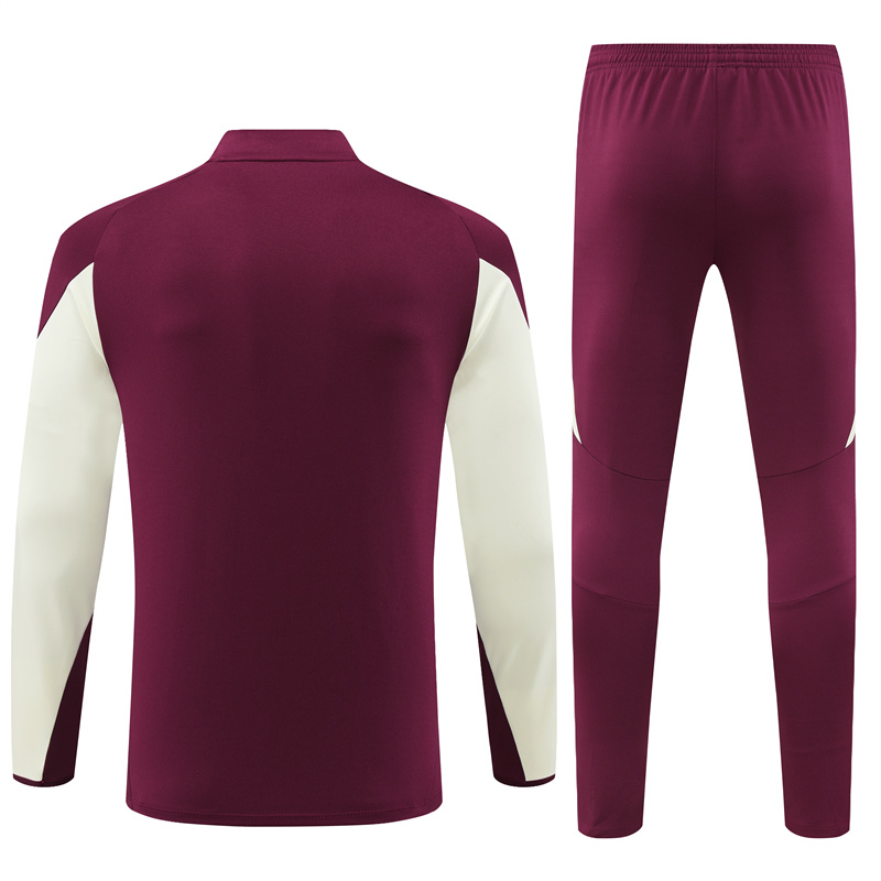 Bayern Munich 24-25 Long Sleeve Training Set - Red - UnitedFutballJersey