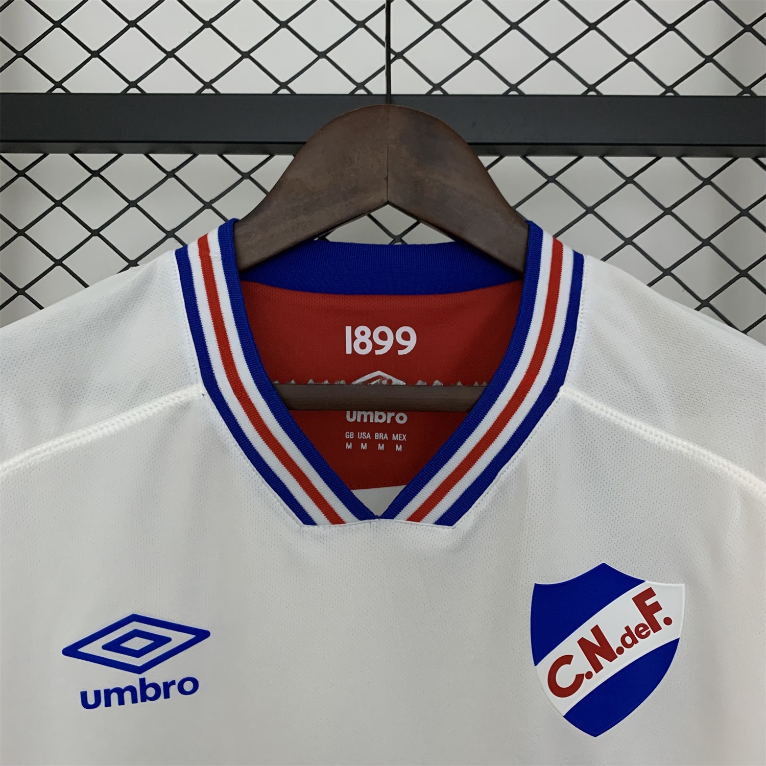 Uruguay Nacional Club Nacional de Football 25-26 White Training Jersey - Fans Version - UnitedFutballJersey