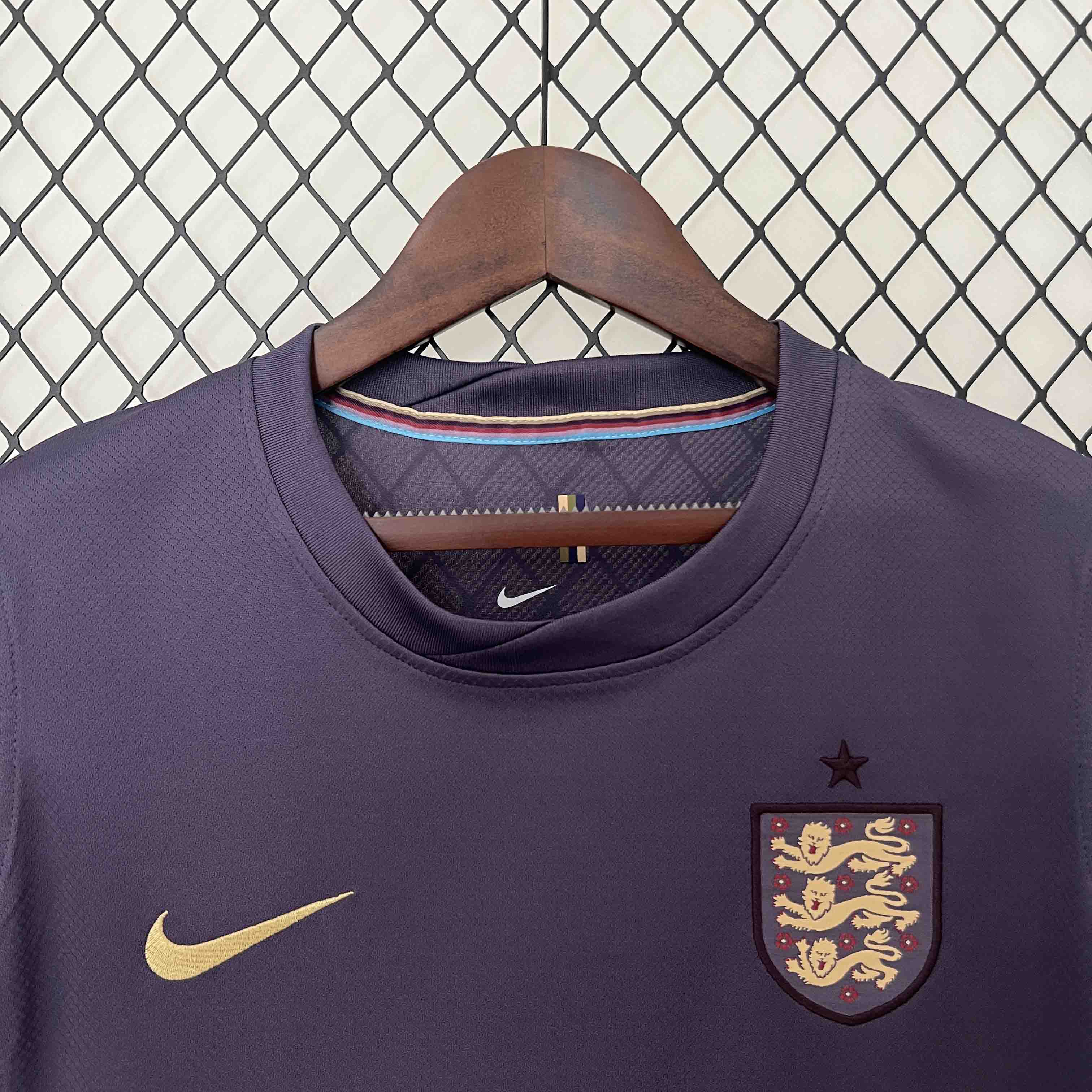 Women's England 2024 Away Stadium Jersey - UnitedFutballJersey