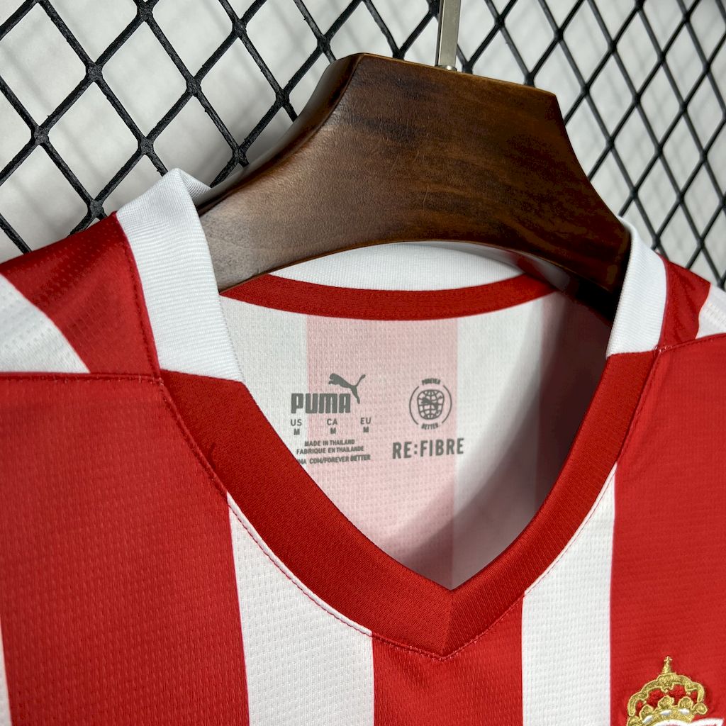 Sporting de Gijon 24-25 Home Stadium Jersey - Fans Version - UnitedFutballJersey