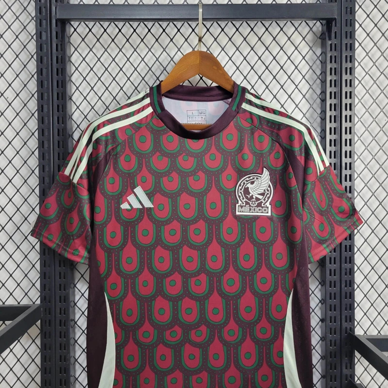 Mexico 2024 Home Stadium Jersey - Fans Version - UnitedFutballJersey