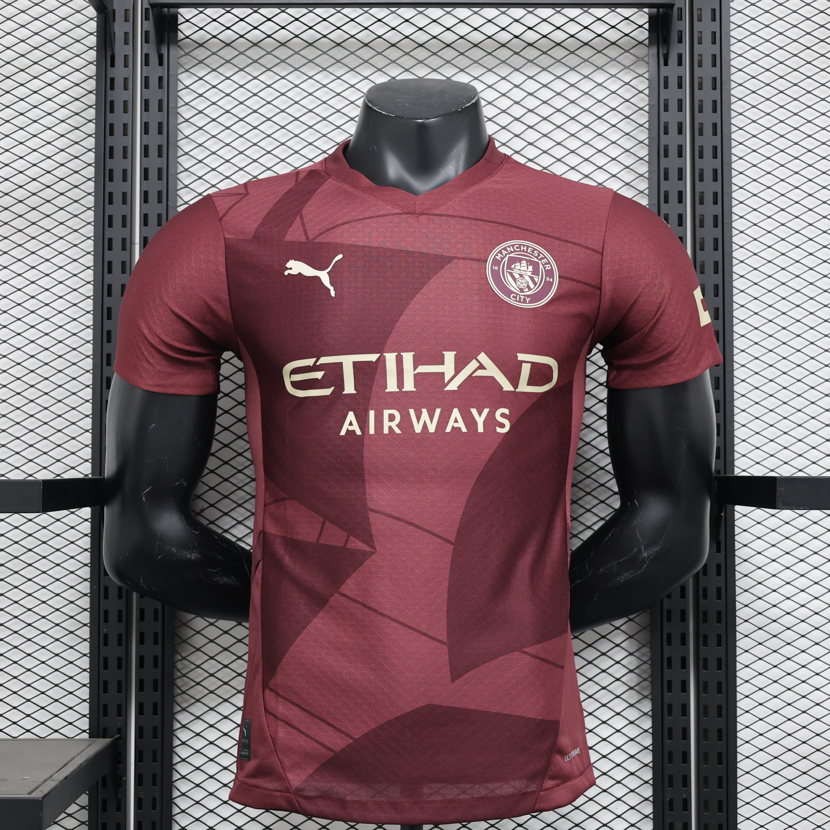 Manchester City 24-25 Third Jersey - Player Version - UnitedFutballJersey