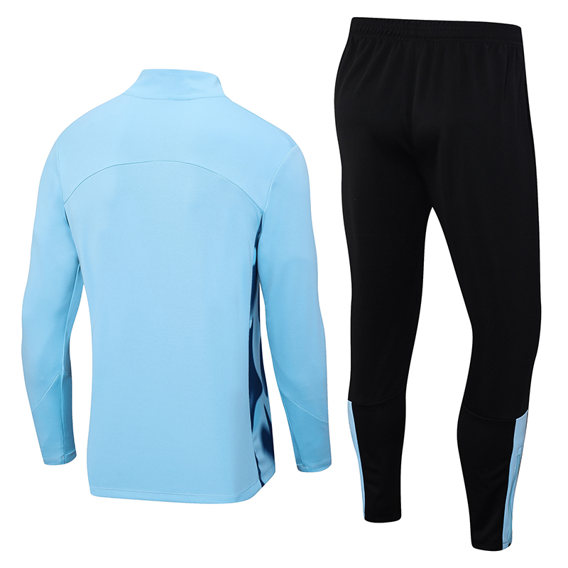 West Ham United 23-24 Long Sleeve Training Set -Light Blue - UnitedFutballJersey