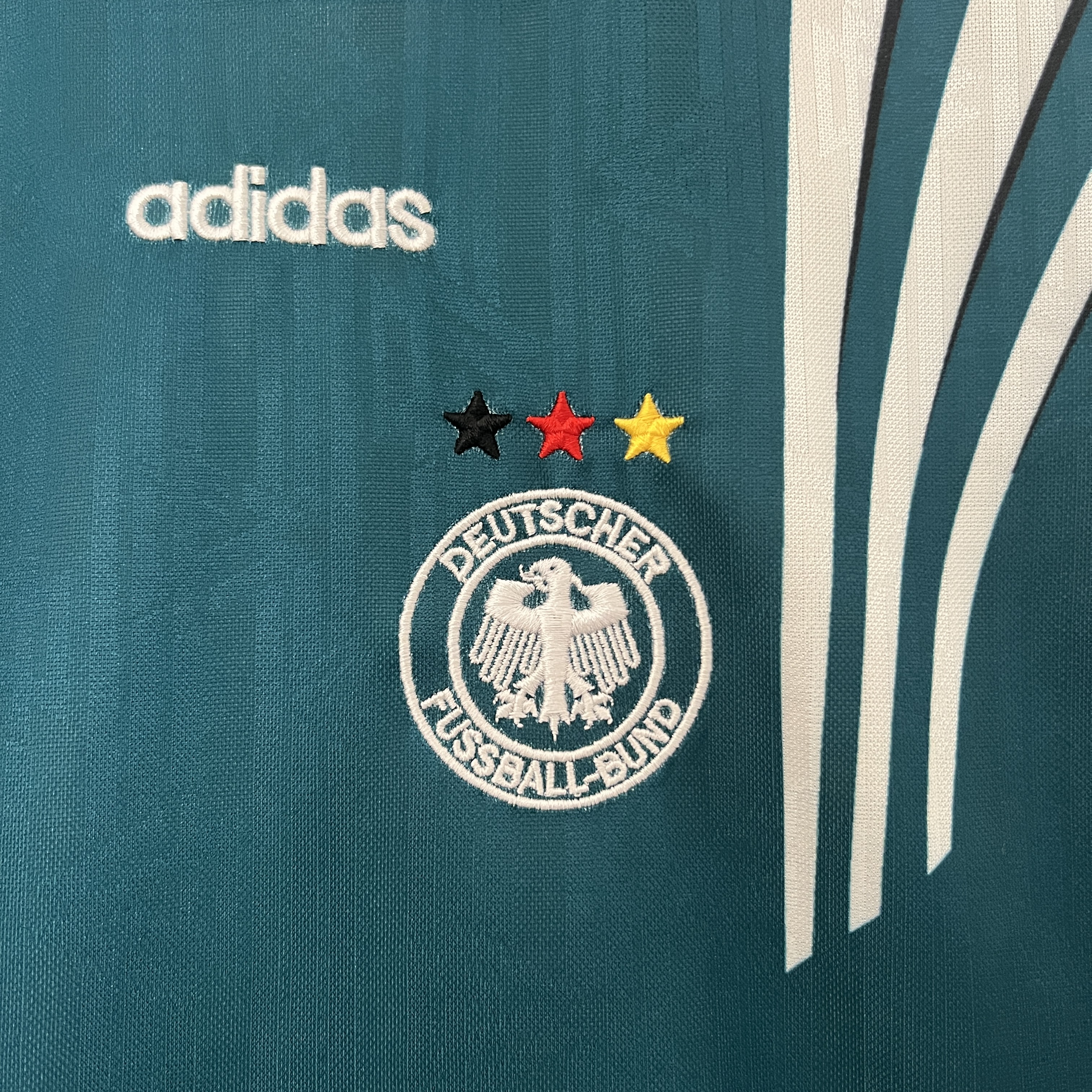 Retro Germany 1996 Away Stadium Kids Kit - UnitedFutballJersey