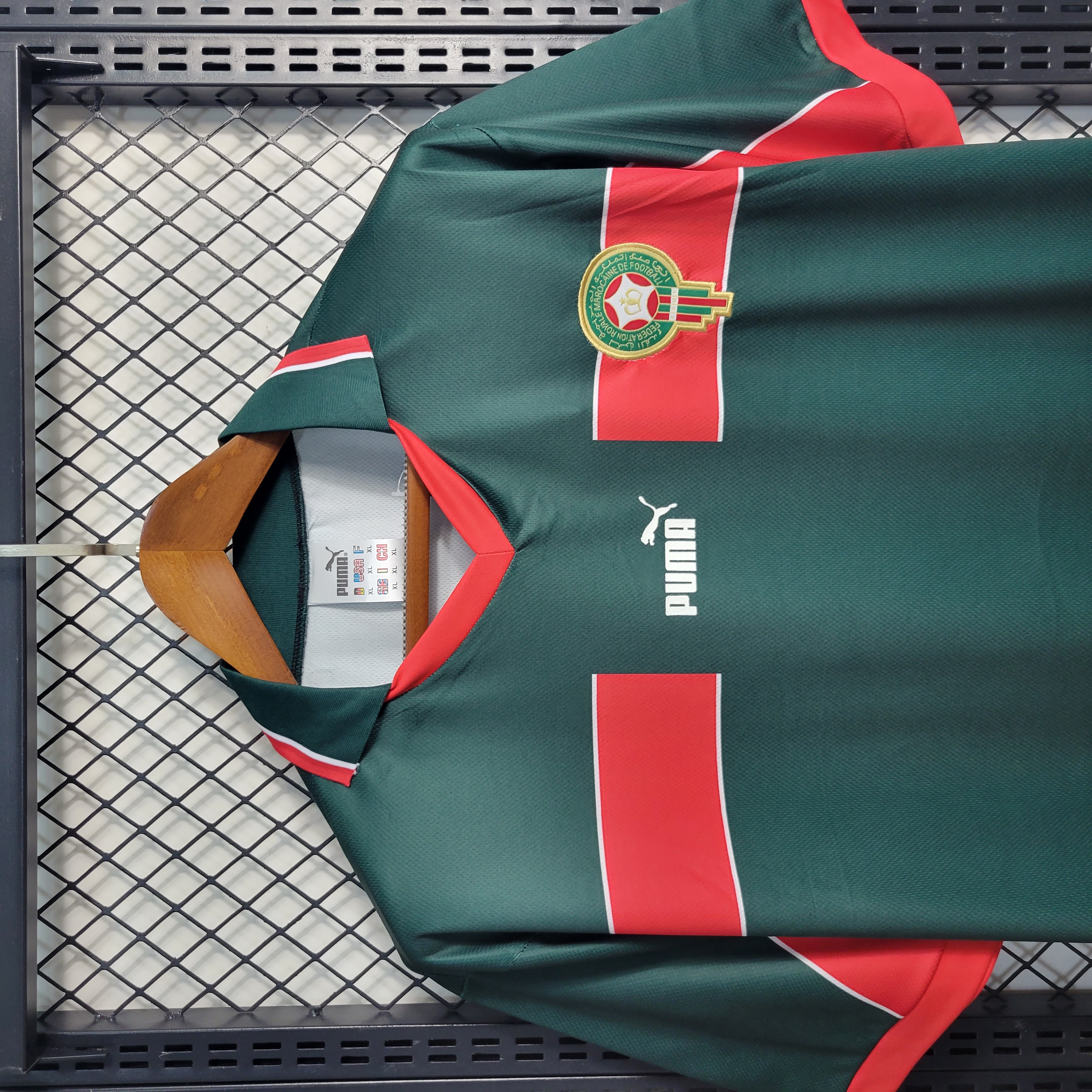 Retro Morocco 1998 Home Stadium Jersey - UnitedFutballJersey