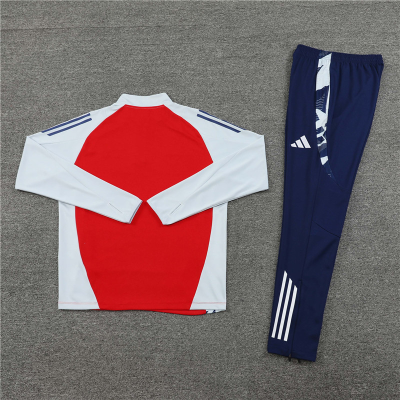 Arsenal 24-25 Long Sleeve Training Set - Red & Blue - UnitedFutballJersey