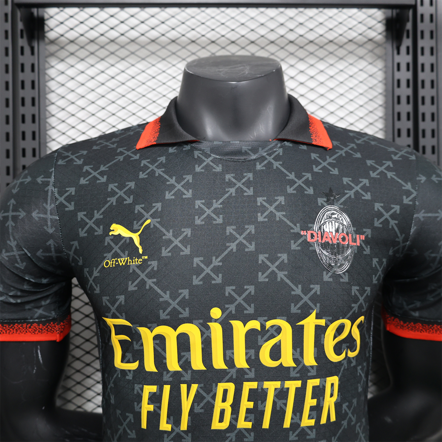 AC Milan 24-25 Black Green “Diavoli” Special Edition Jersey - Player Version - UnitedFutballJersey