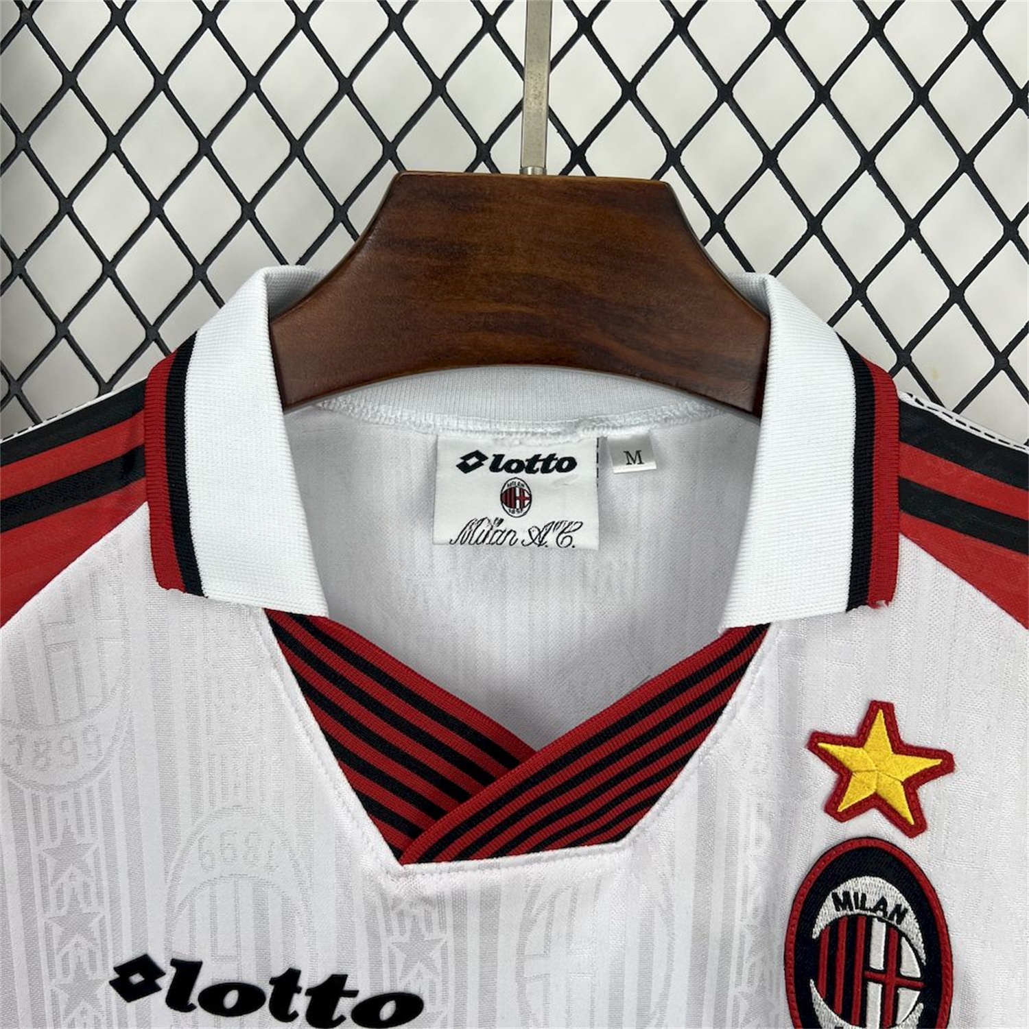 Retro AC Milan 1997-98 White Special Jersey - UnitedFutballJersey