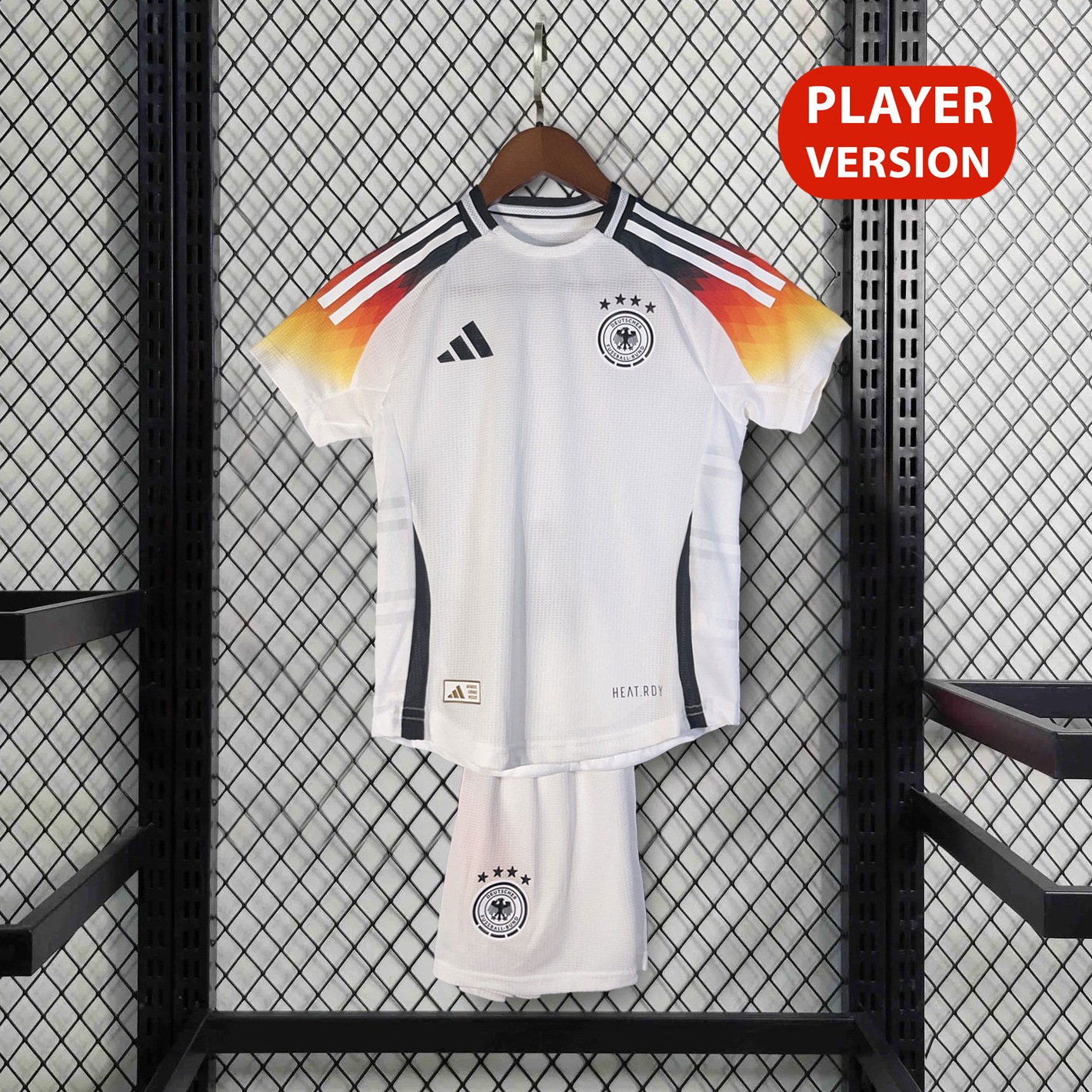 Germany 2024 Home Stadium Kids Kit - Player Version - UnitedFutballJersey